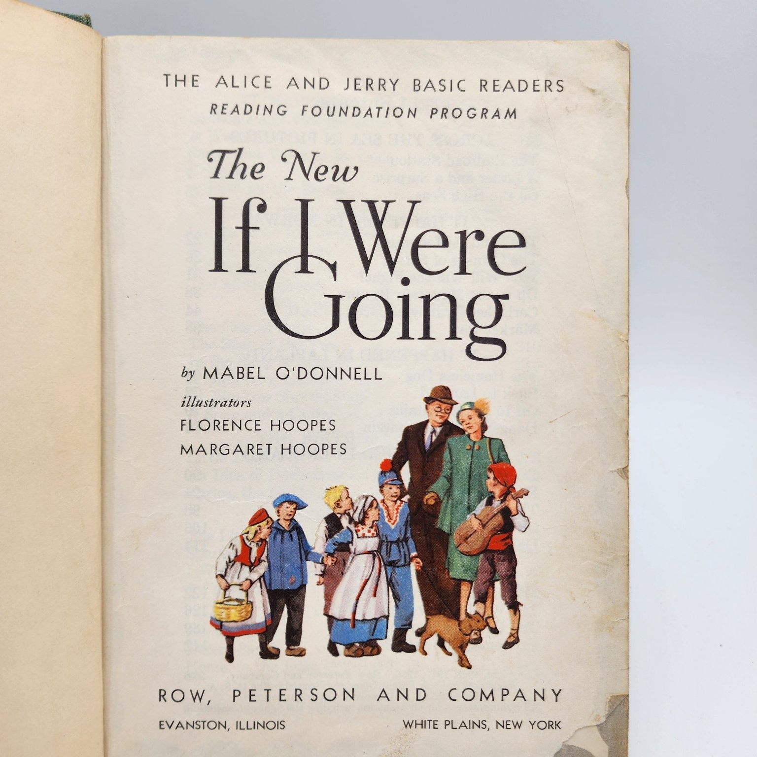 The New If I Were Going Mabel O’Donnell 1951 Ed Illustrated Children’s Row