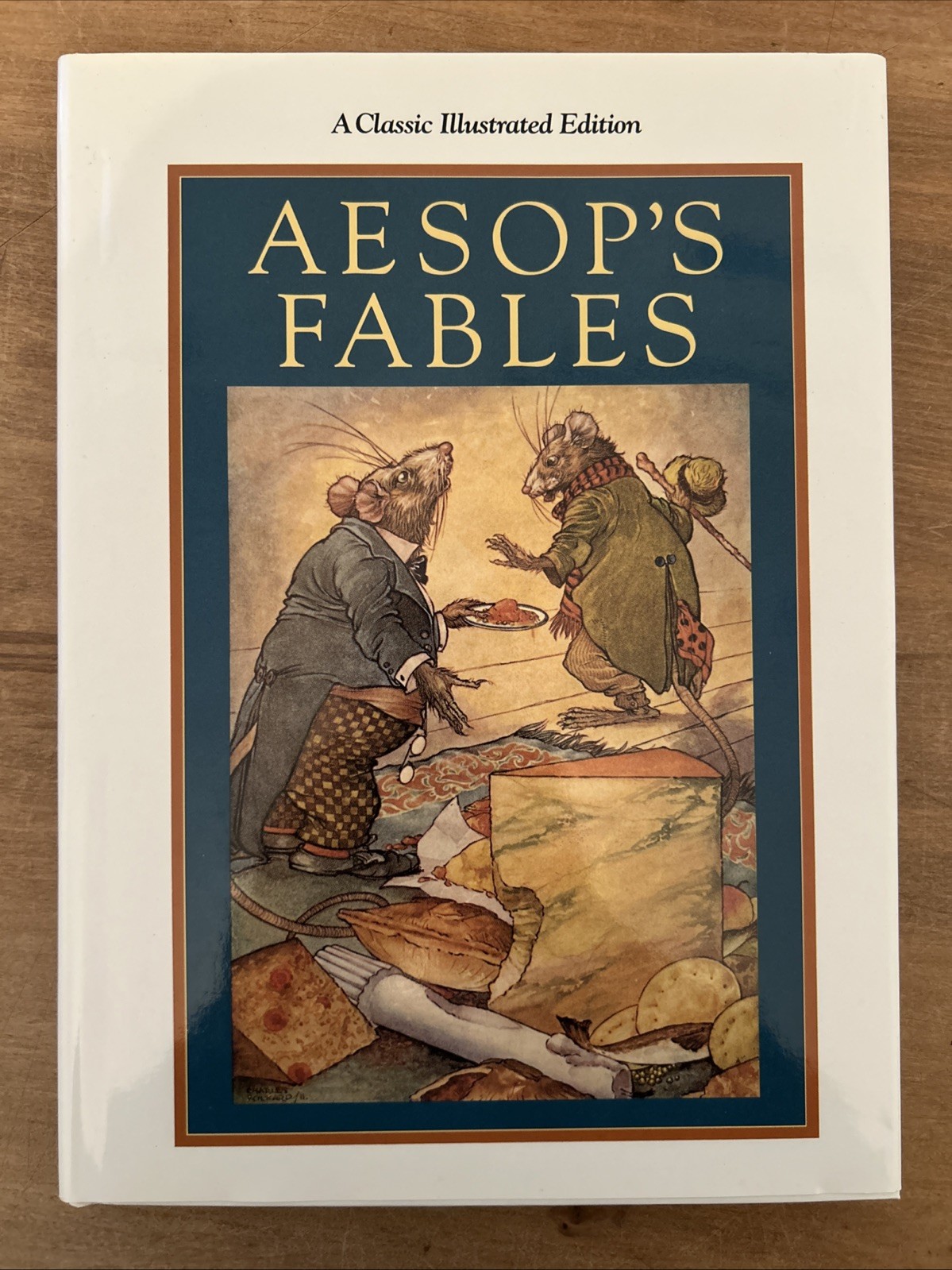 Aesop’s Fables A Classic Illustrated Edition by R Ash and B Higton 1990 1st Ed