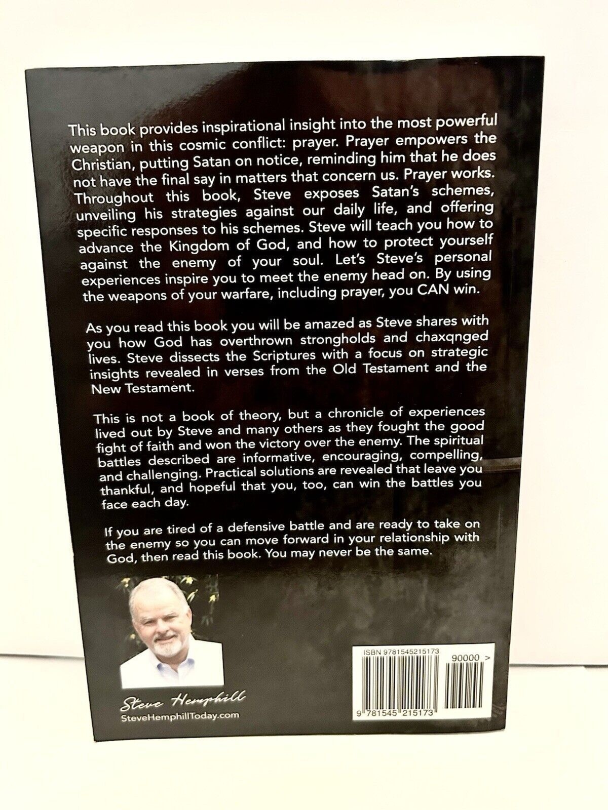 My Search for Prayers Satan Hates by Steve Hemphill (2017, Paperback) Signed New