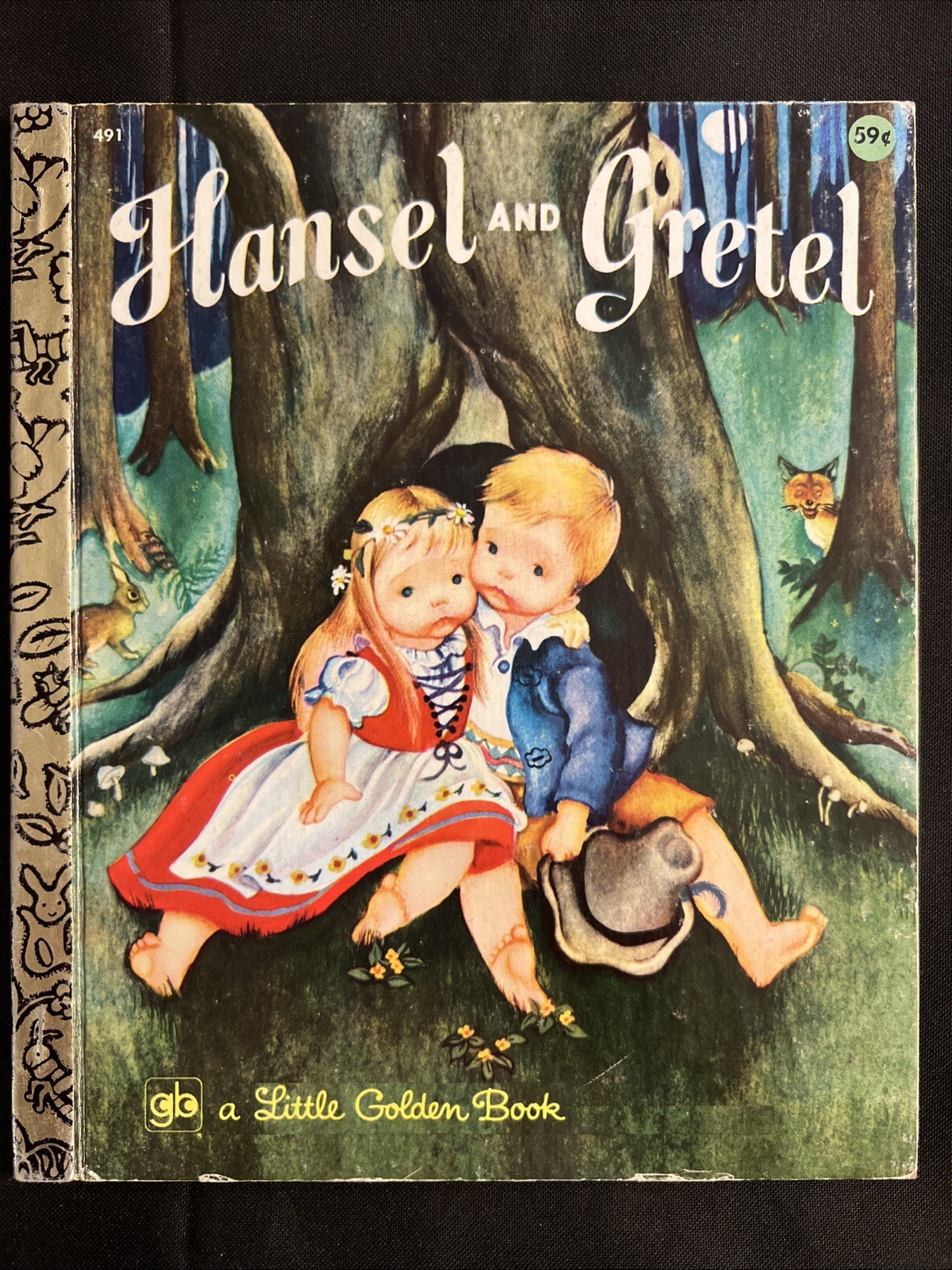 Vintage A Little Golden Book Hansel And Gretel 491 .59 1978 #4224