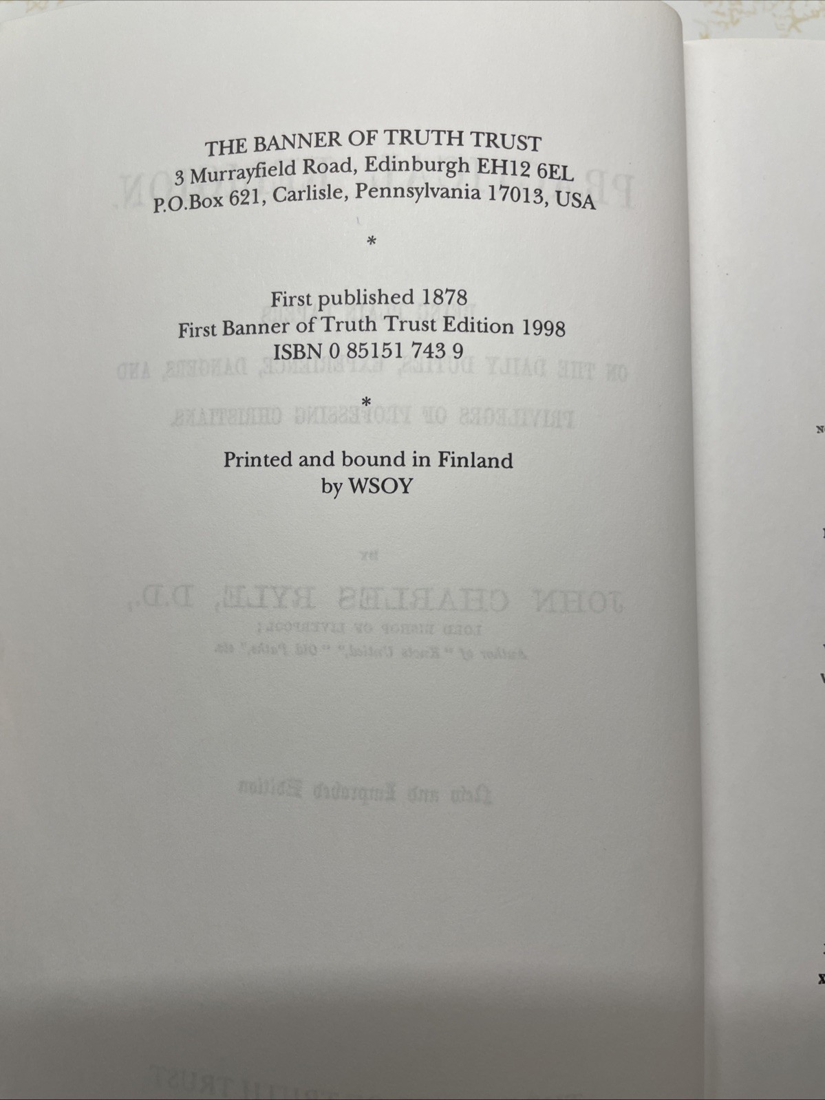 J. C. Ryle: 3 Book Bundle: Holiness, Practical Religion, Thoughts For Young Men