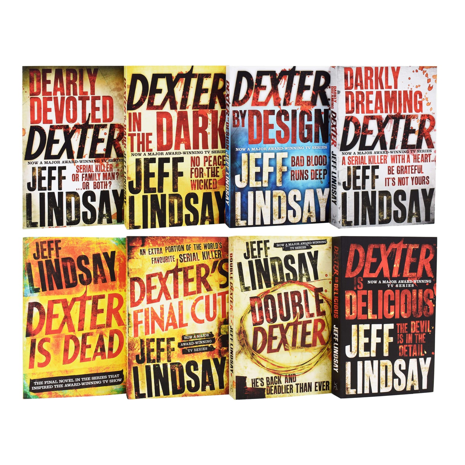 Dexter Complete Collection 8 Books Set by Jeff Lindsay – Fiction – Paperback