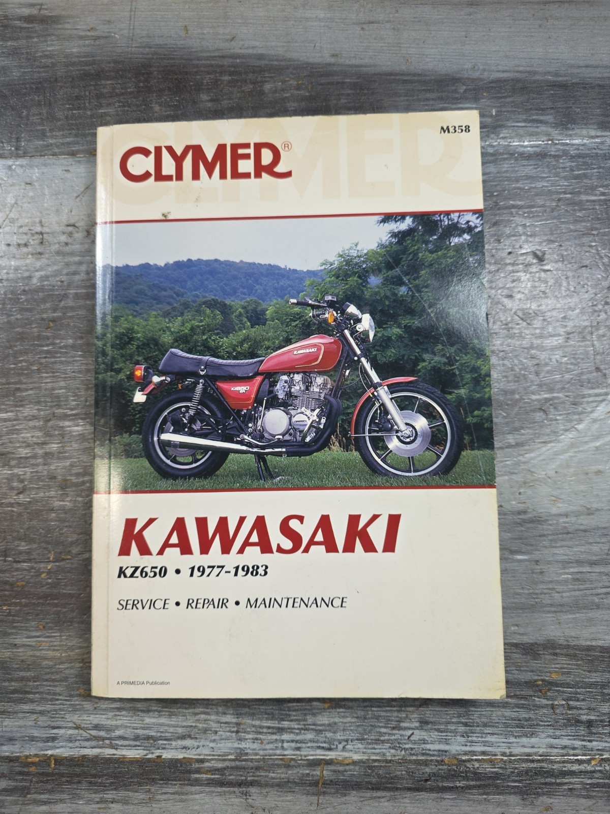 Clymer Service Repair Maintenance Manual M358 Kawasaki KZ650 1977 – 1983