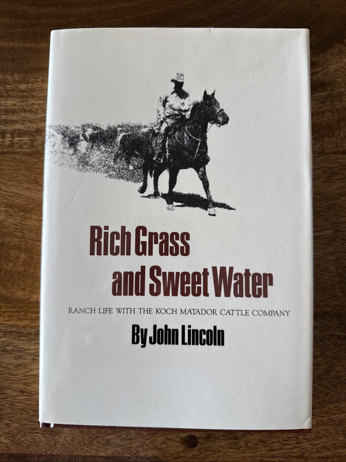 Rich Grass and Sweet Water – John Lincoln (1989, 1E, HB+DC)