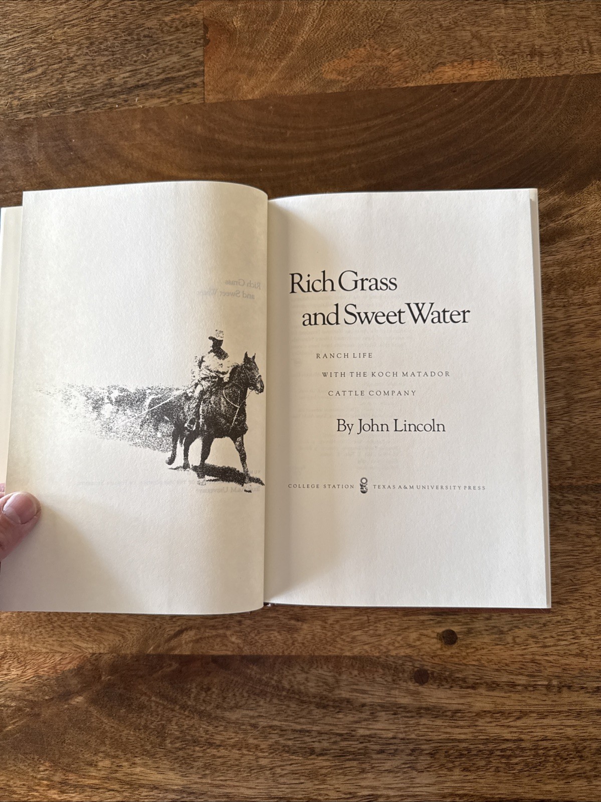 Rich Grass and Sweet Water – John Lincoln (1989, 1E, HB+DC)
