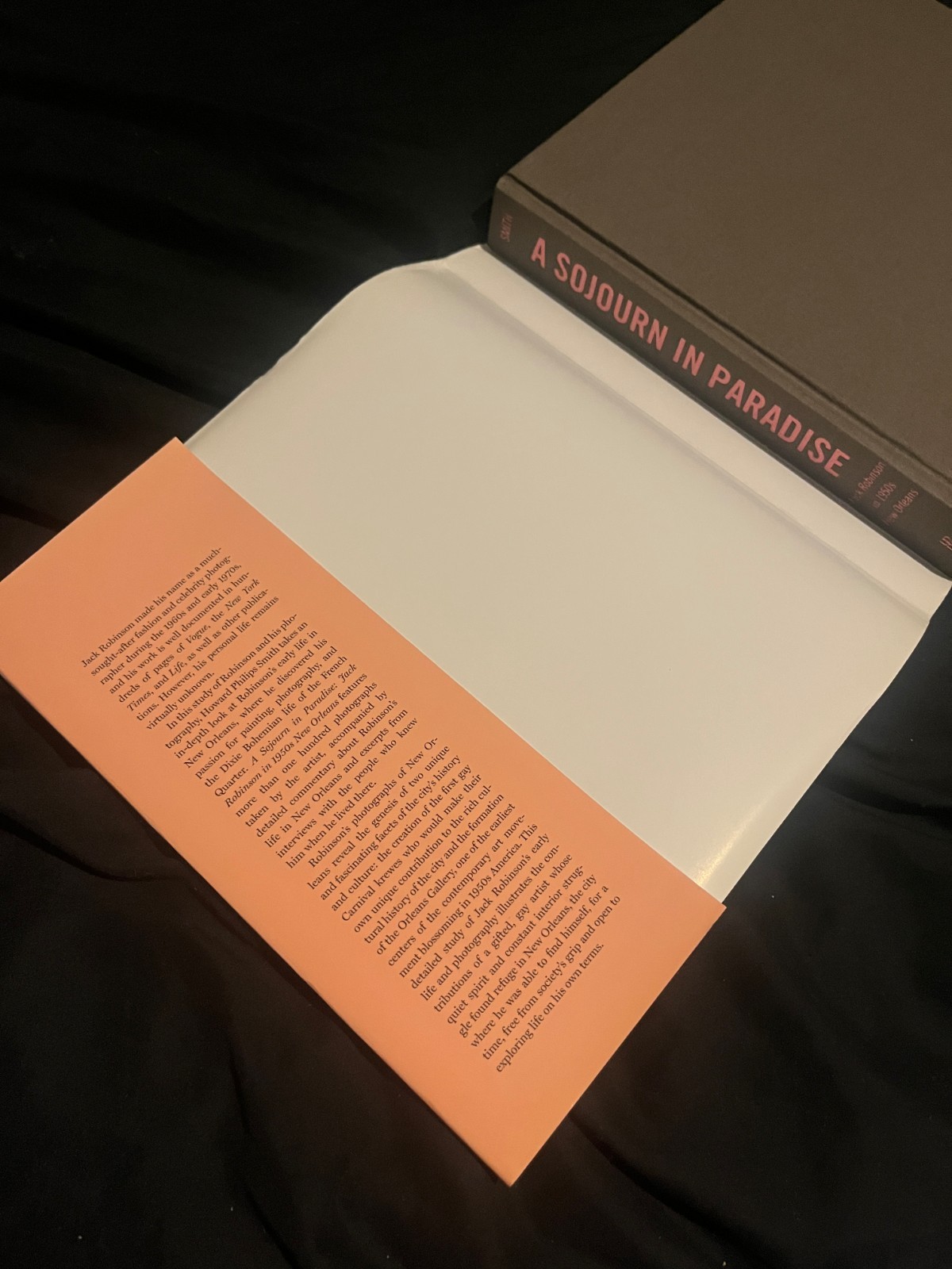 Sojourn in Paradise by Howard Philips Smith, University Press Mississipi hc 2020
