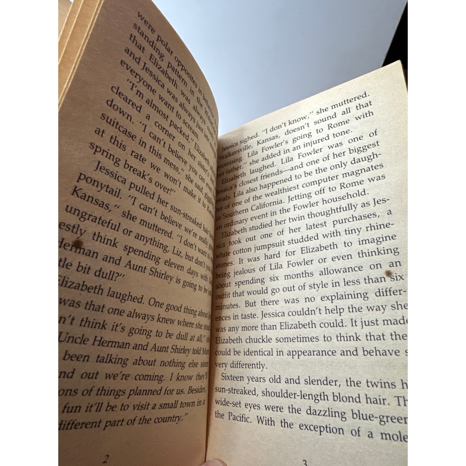 Sweet Valley High Super Edition First Edition First Print Book Spring Fever