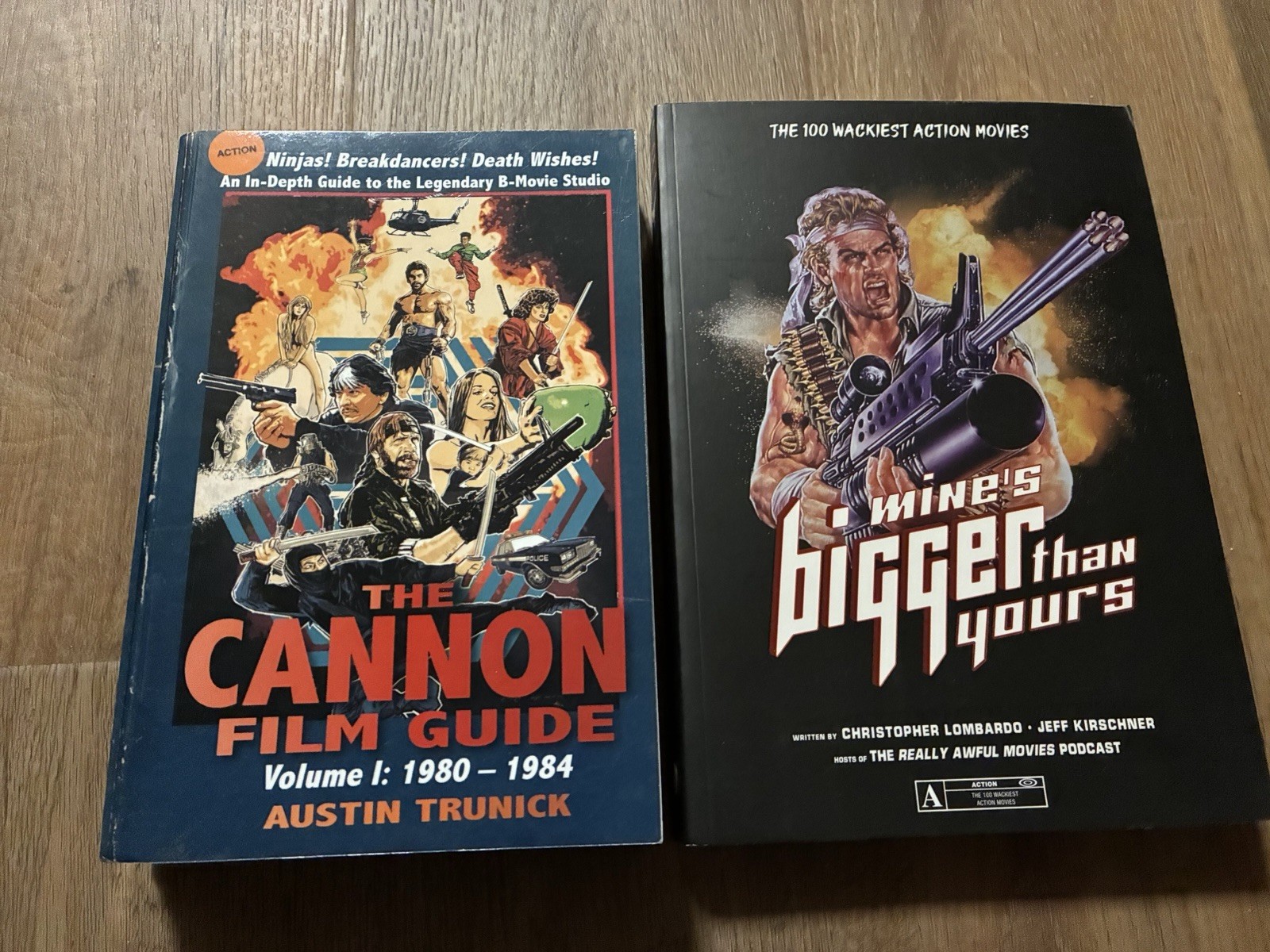 Cannon Film Guide Volume I: 1980 – 1984 Austin Trunick + Bonus action Movie Book
