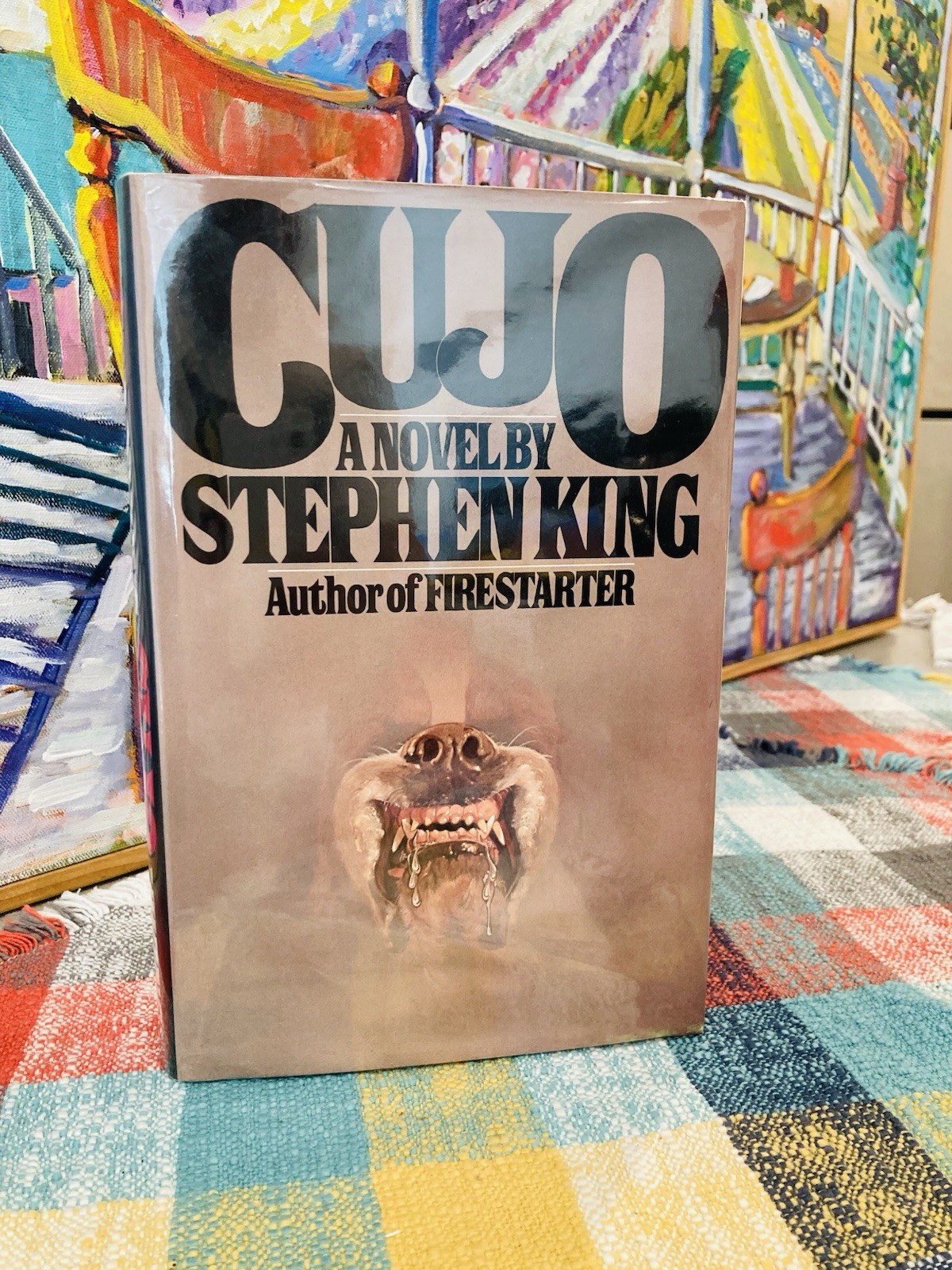 LIKE NEW!!! Stephen King Cujo TRUE 1st Edition $13.95 VIKING