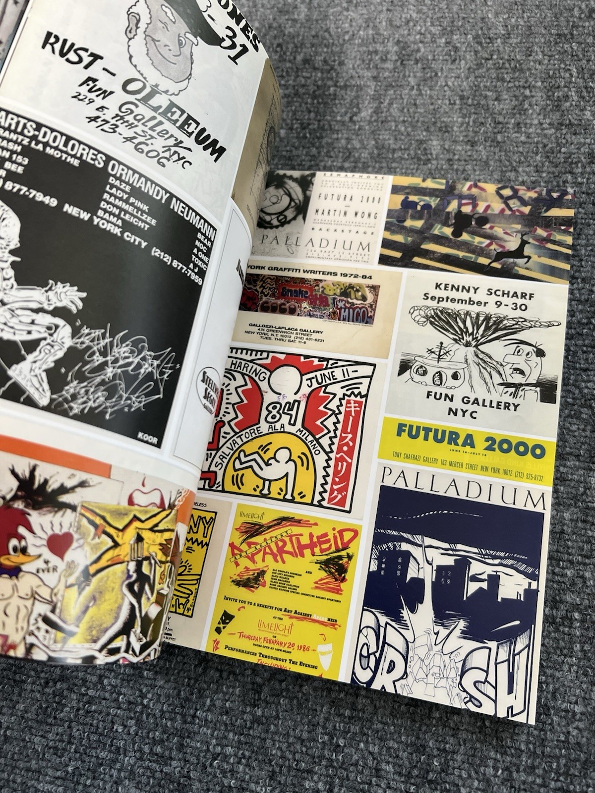 BEYOND THE STREETS CONTROL GALLERY POST GRAFFITI AUGOR KATSU Haring Art FUTURA