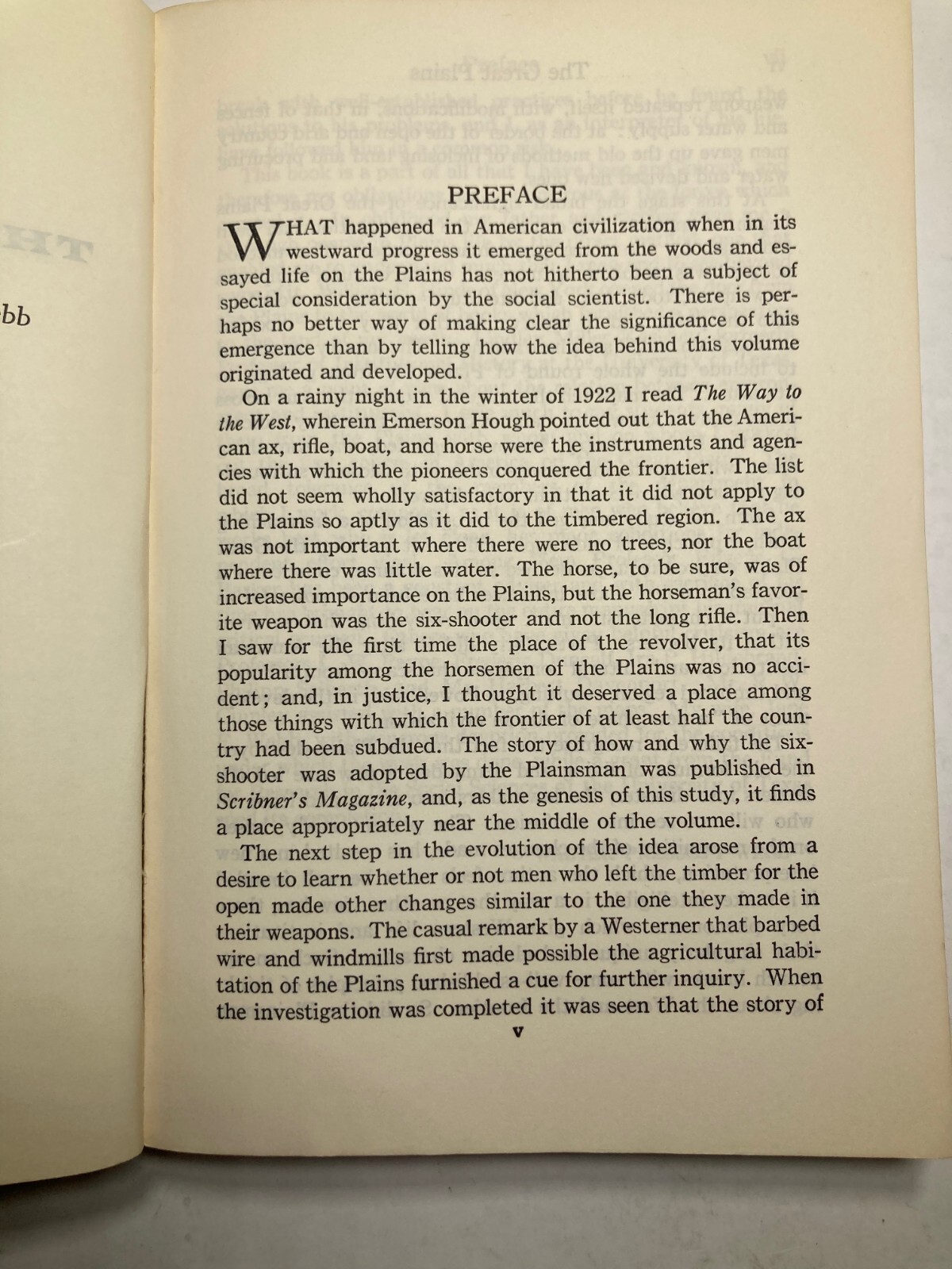 The Great Plains, by Walter Prescott Webb SC 1931 (SAME DAY SHIPPING)