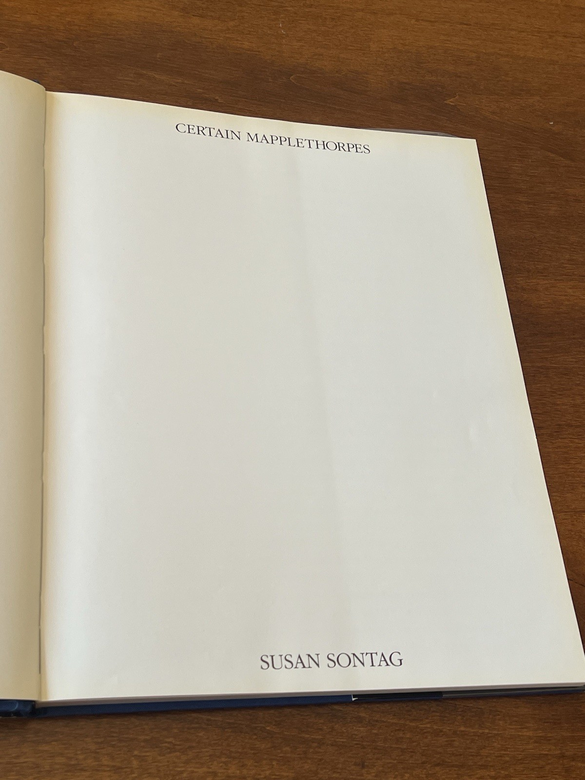 Robert Mapplethorpe: Certain People 1985 Twelvetrees Press First Edition 1/5000