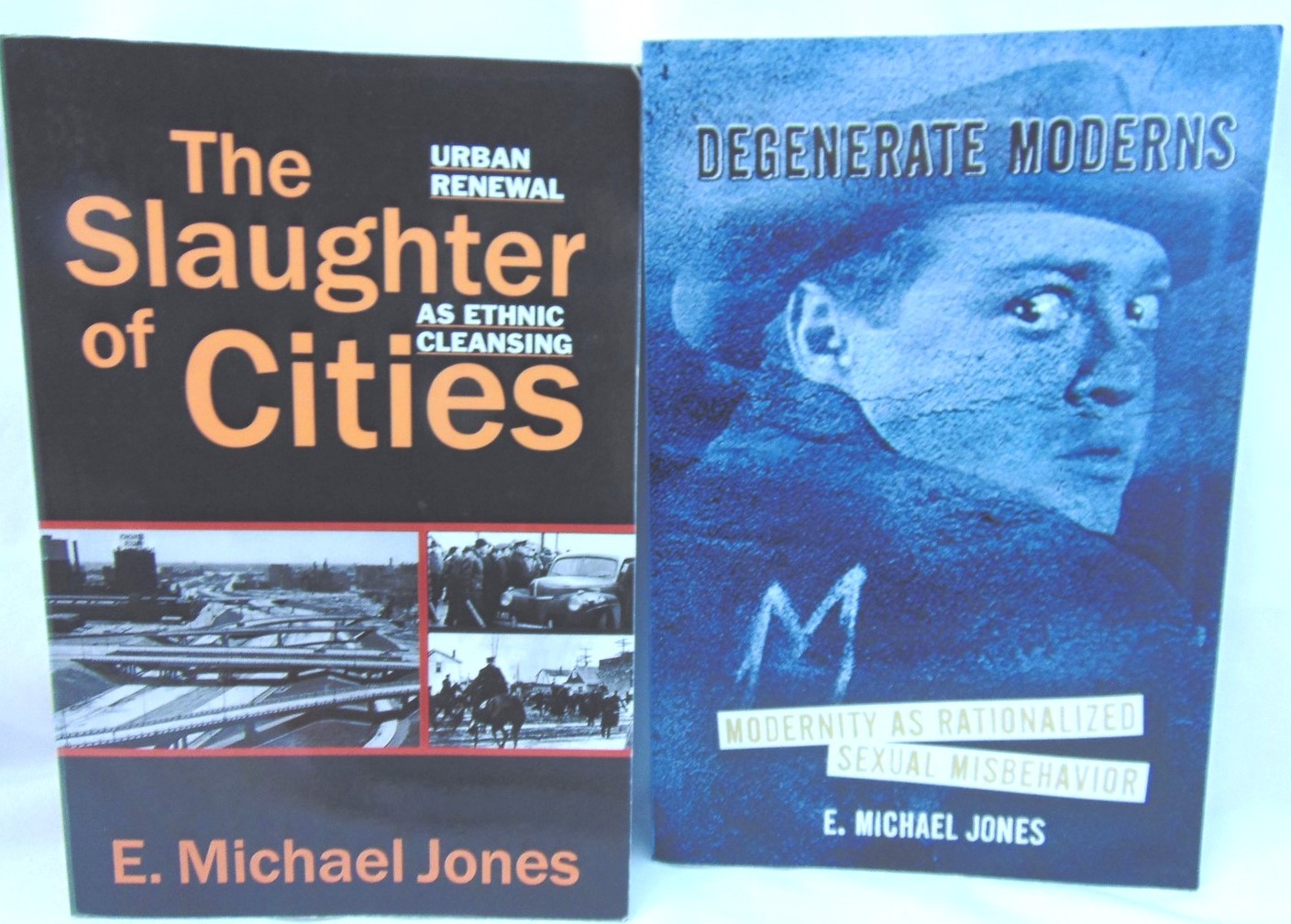 E. Michael Jones: 4 Book Lot. Slaughter of Cities, Catholic Apologetics Cultural