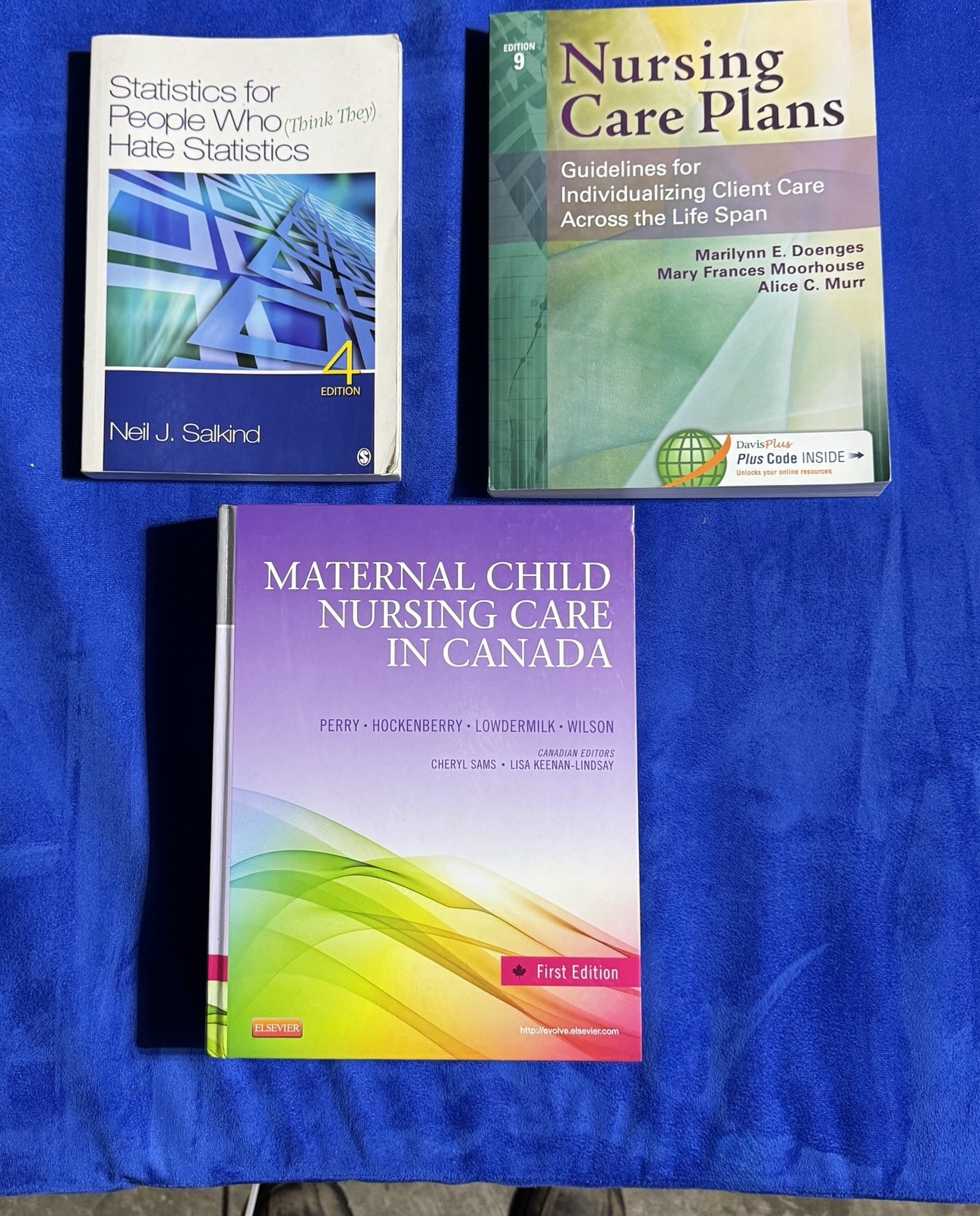 Nursing Student Textbook Bundle – 3 Books