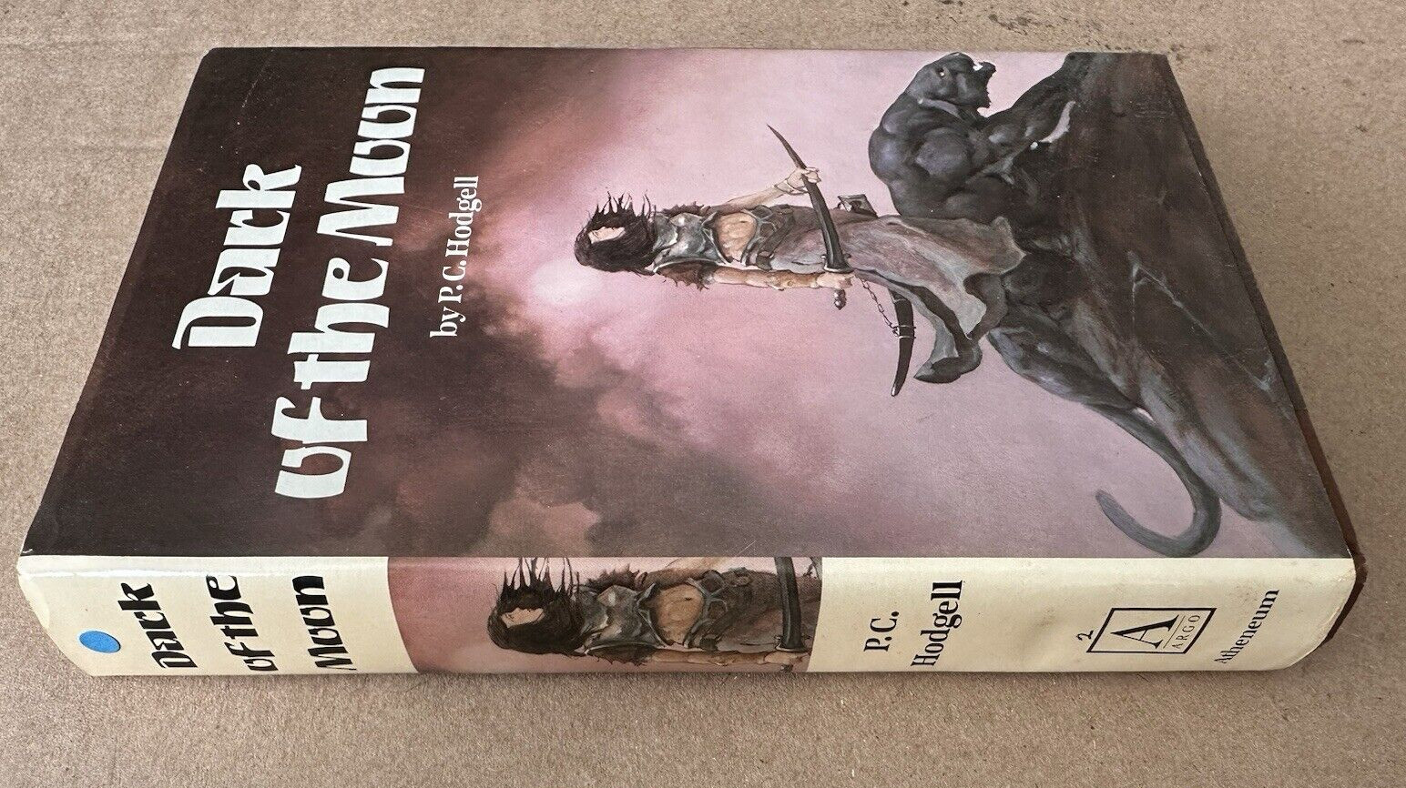 Dark of the Moon, by P.C. Hodgell Fantasy Sci Fi Hardback 1985 Book Club