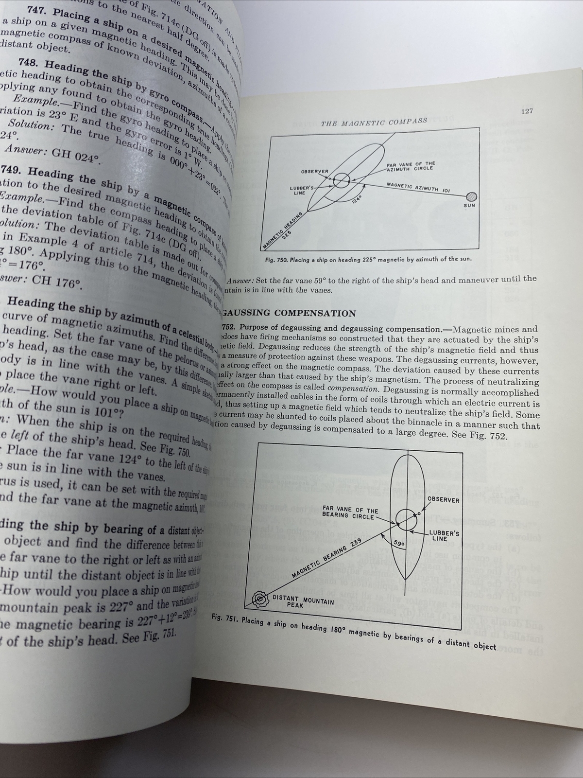 Dutton’s Navigation and Piloting 5th Printing 1963 by Hill Utegaard Riordan aby