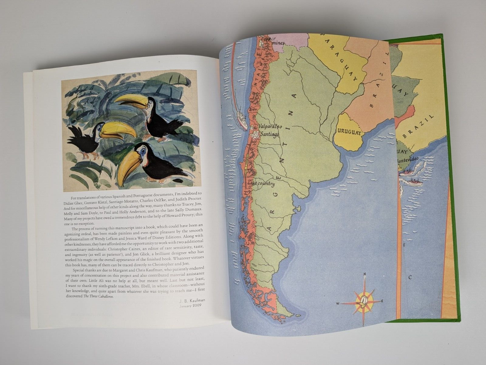 Kaufman, J.B. South of the Border with Disney. Walt Disney First Edition
