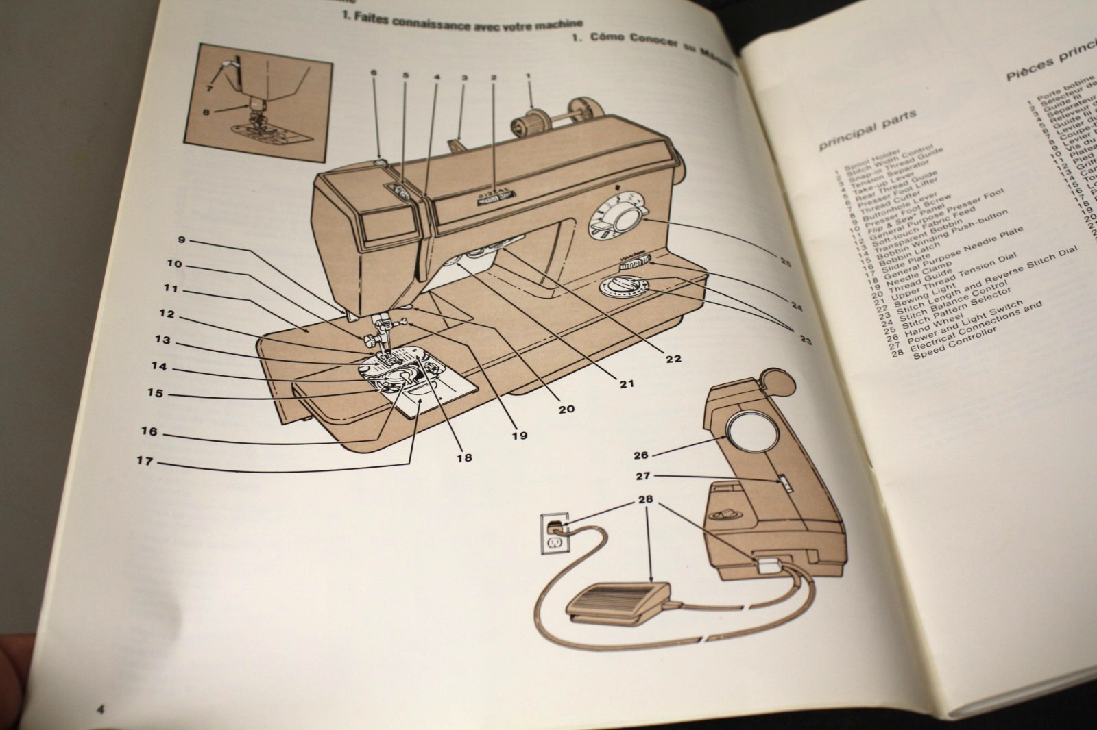 Instruction Book For Singer Sewing Machine Model 1411