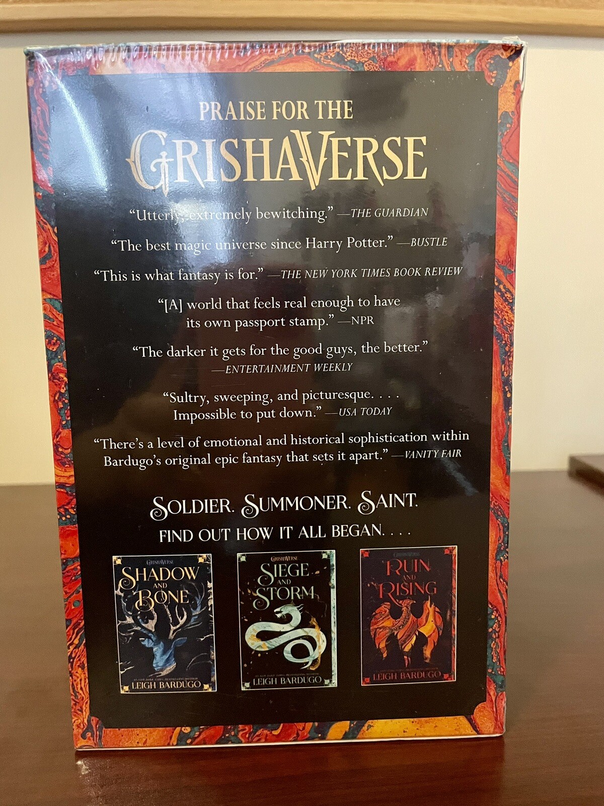 Leigh Bardugo The Shadow and Bone Trilogy GrishaVerse Boxed Set SEALED NEW