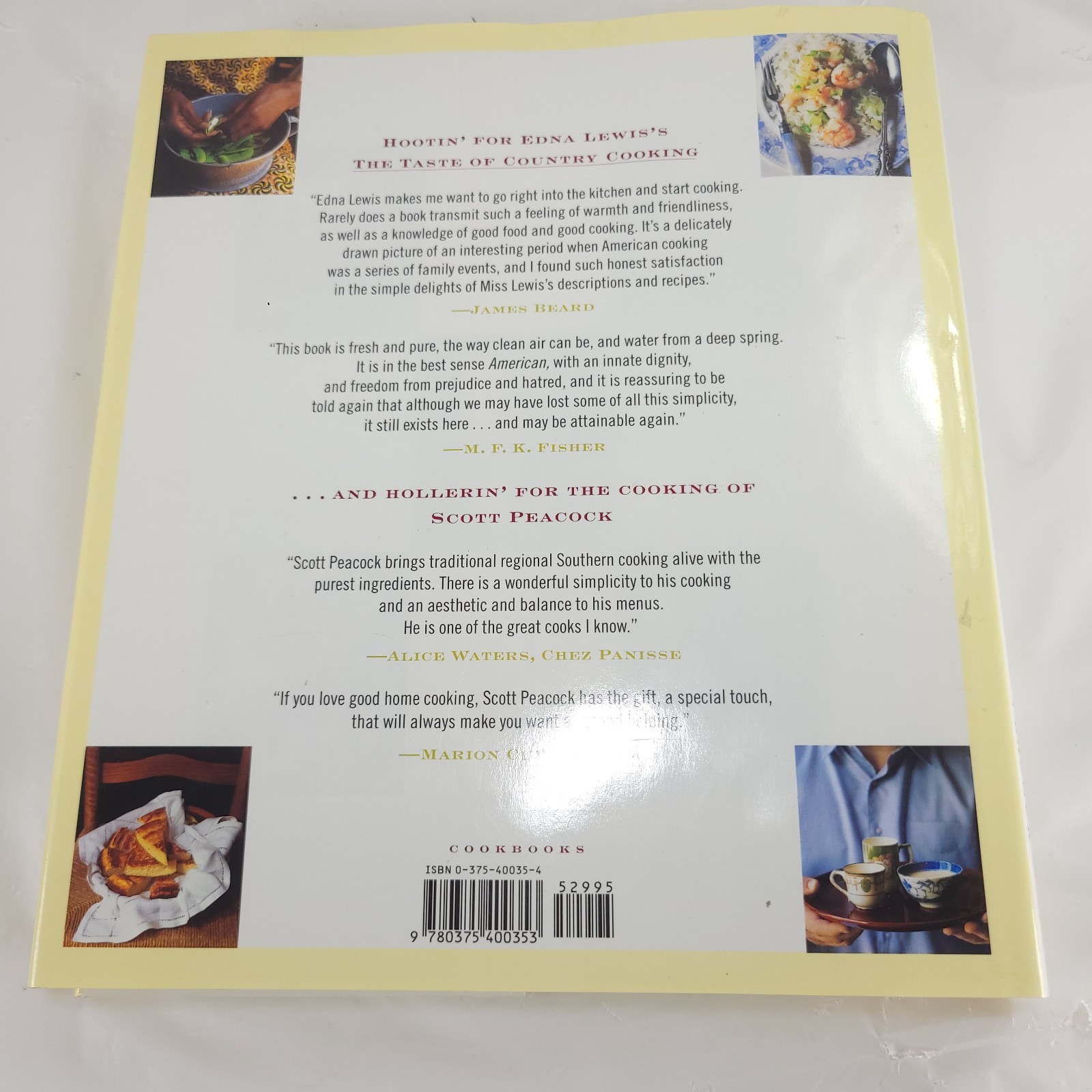 The Gift Of Southern Cooking Edna Lewis Scott Peacock Hardcover Recipe Book