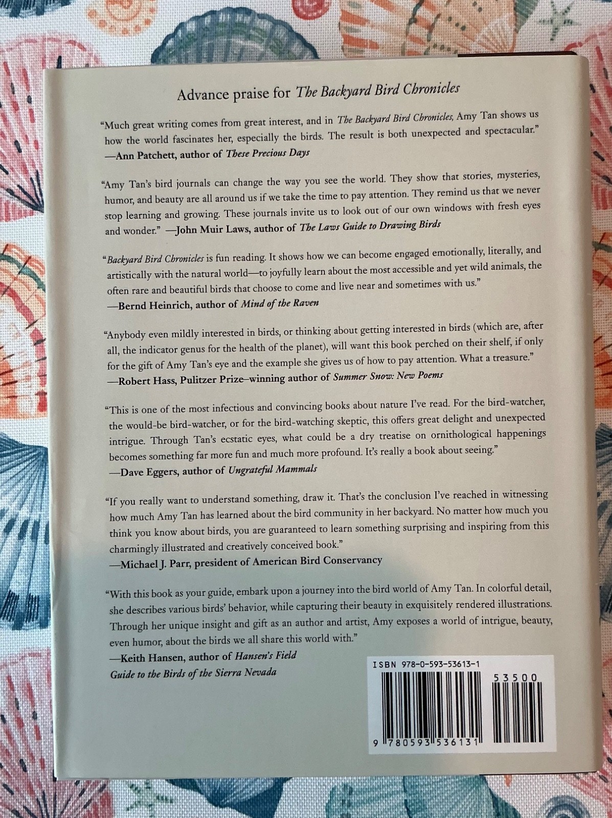 The Backyard Bird Chronicles by Amy Tan – Hardcover