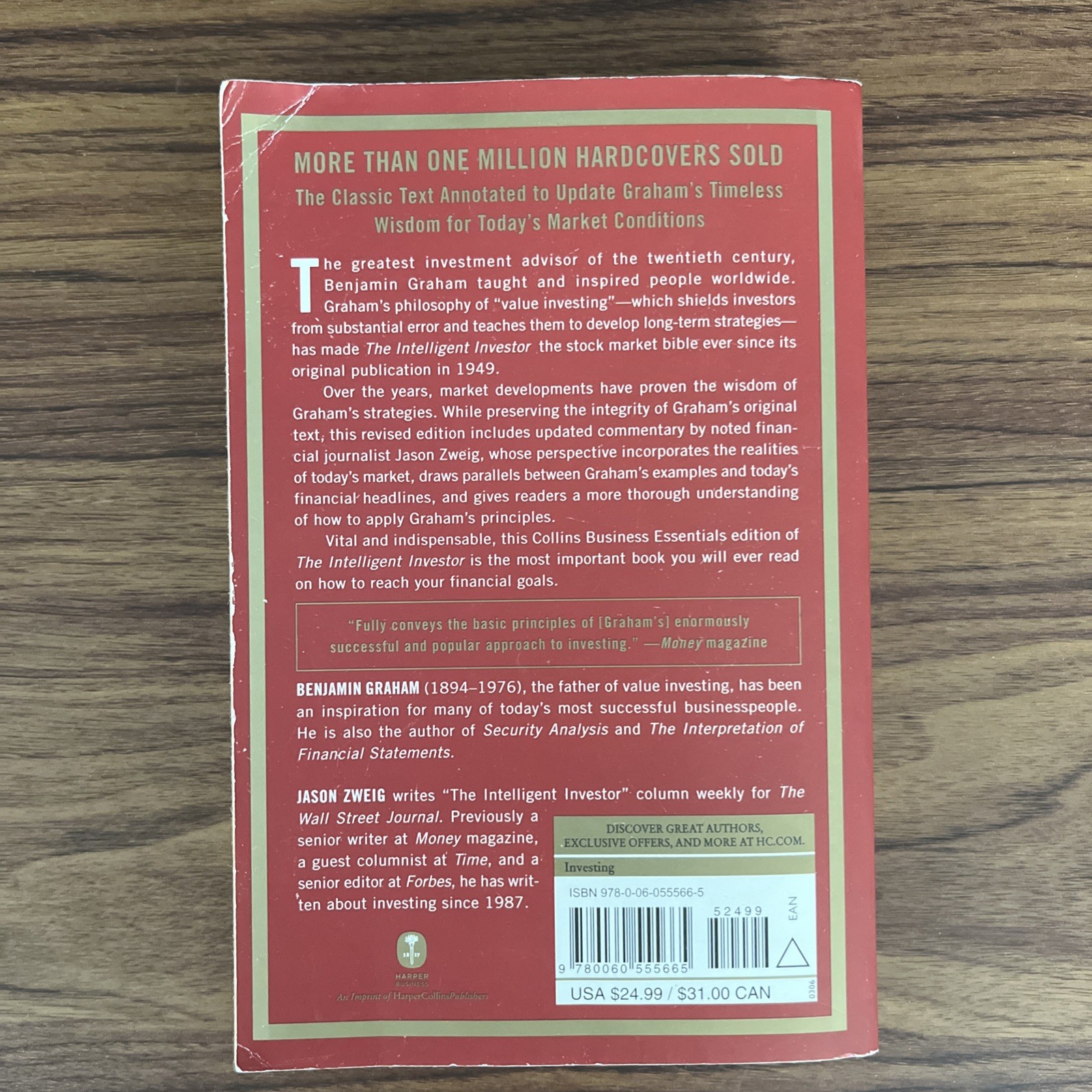 The Intelligent Investor The Definitive Book on Value Investing, Benjamin Graham