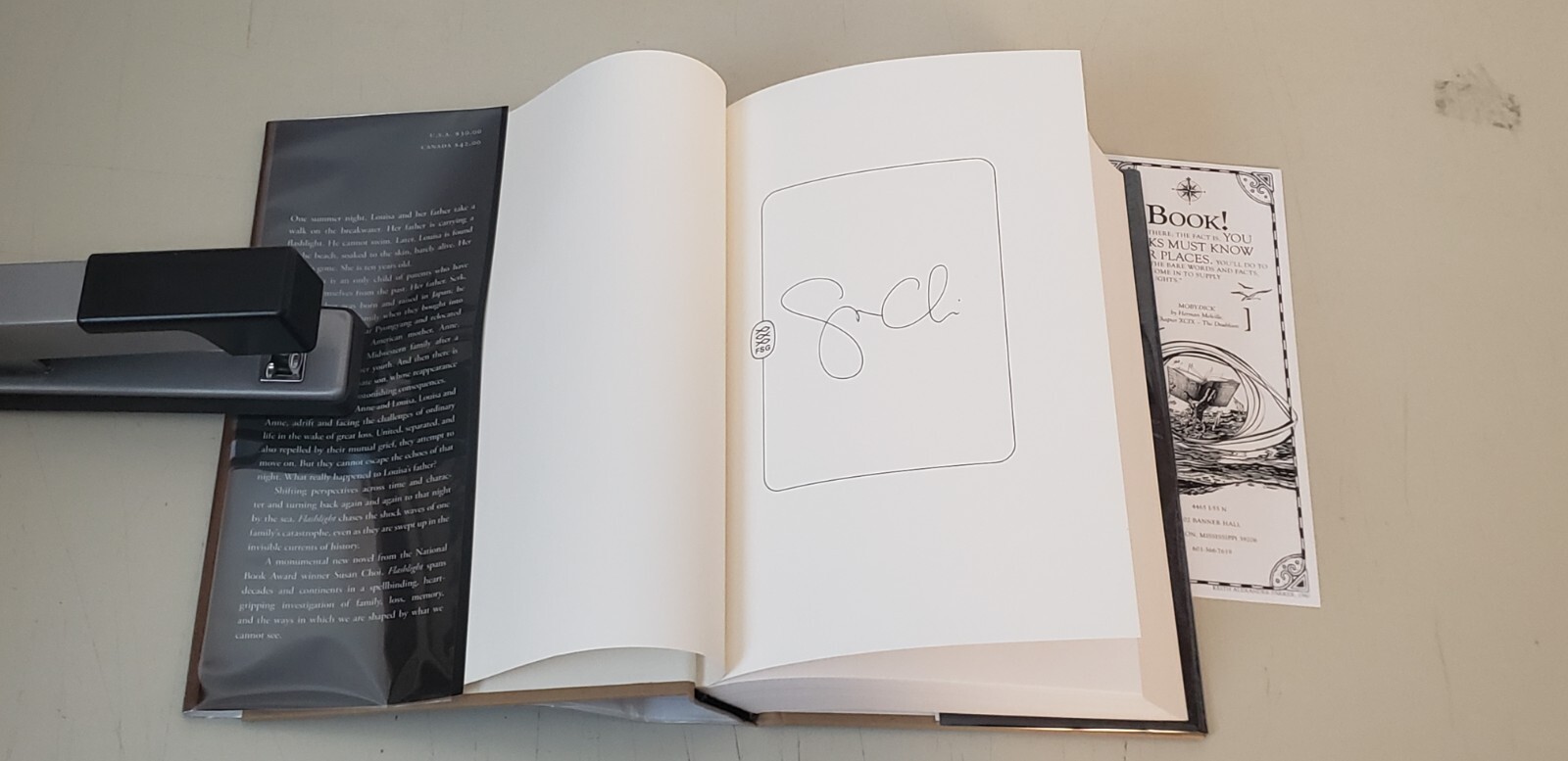 FLASHLIGHT by SUSAN CHOI *SIGNED*
