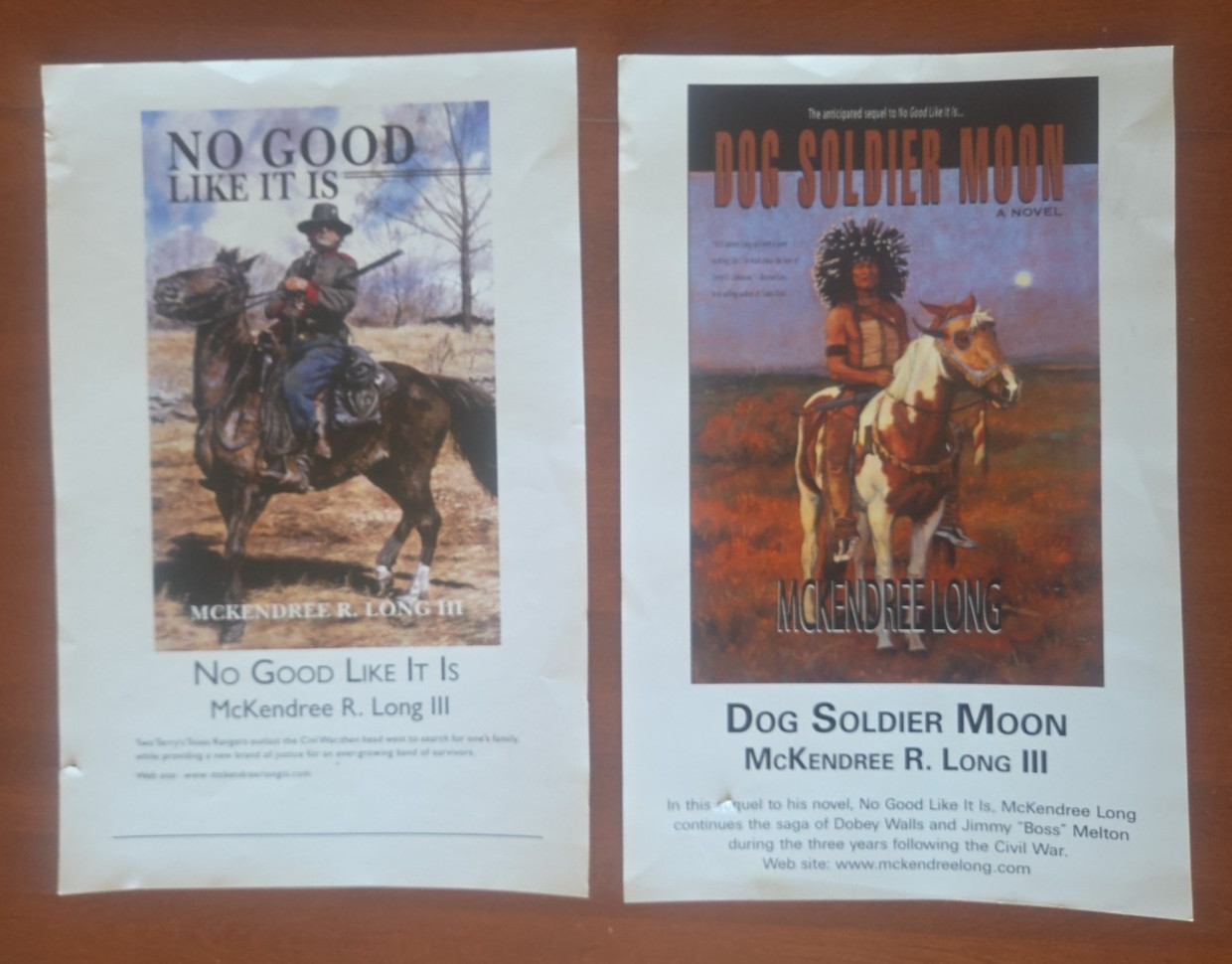 Asst McKendree Long Poster or Autographed Paperback – Your Choice!