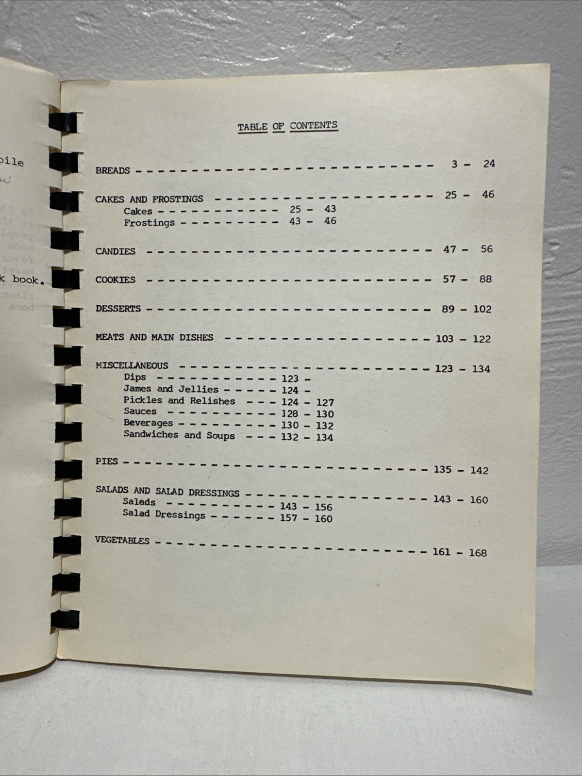 Cook Book 1971 First United Methodist Church. Reinbeck, Iowa COOKBOOK. Vintage.