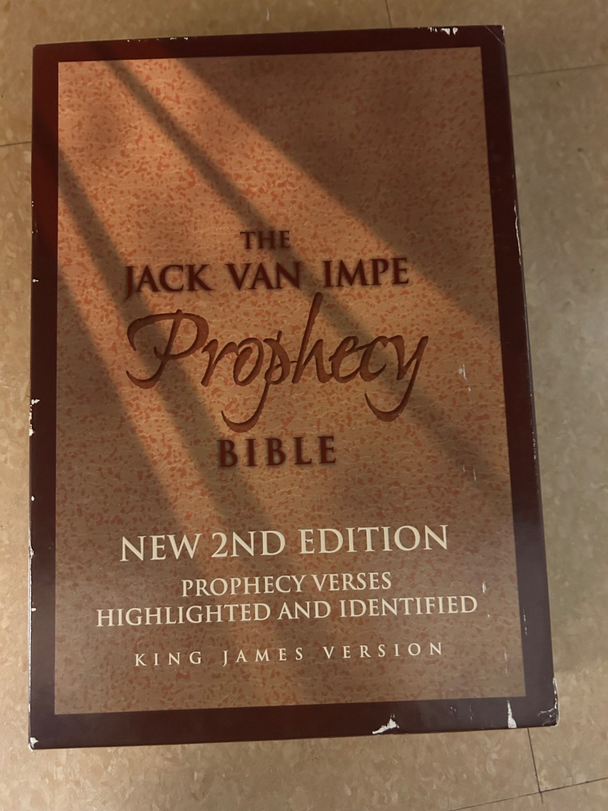Jack Van Impe Prophecy Leather Bible New 2nd Edition King James Version Poster