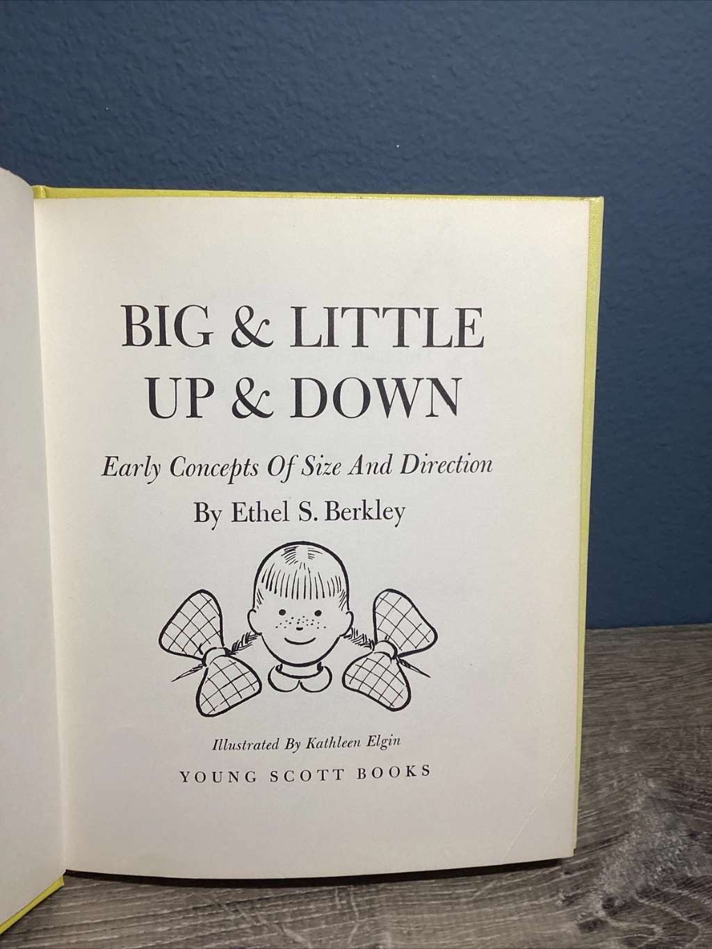 Big and Little, Up and Down; Early Concepts of Size and Direction,