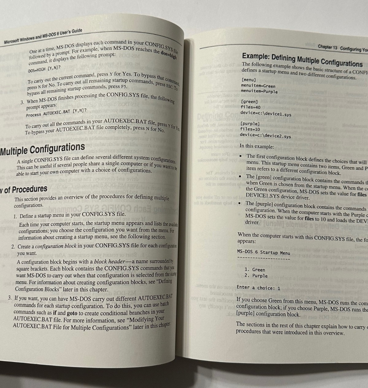 RARE: 1993 “AST Computer” branded – Windows & MS-Dos 6.2 User Guide – Book ONLY