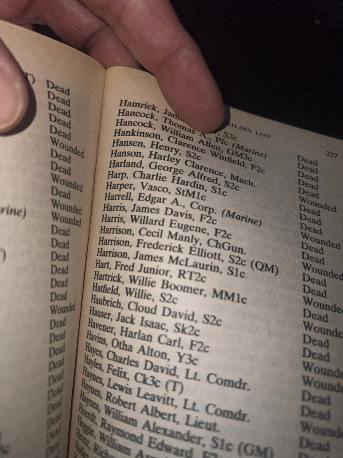 Ordeal by Sea: The Tragedy of the U.S.S. Indianapolis SIGNED by 2 Survivors