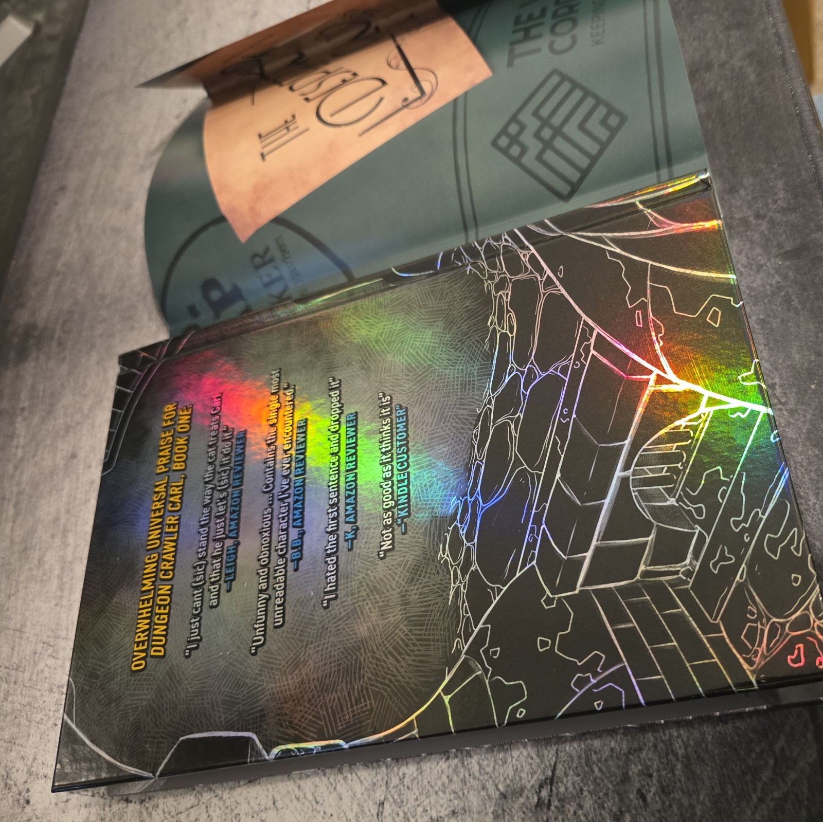 Signed & Numbered Dungeon Crawler Carl V1 Kickstarter By Matt Dinniman