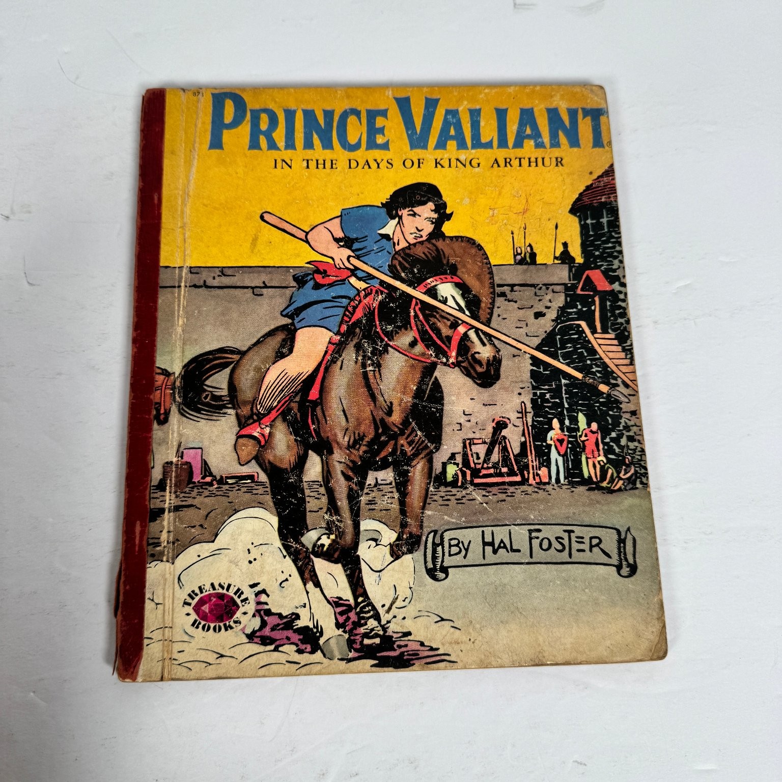 Prince Valiant Days of King Arthur Hal Foster 1954 Treasure Books Illustrated