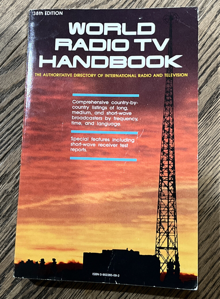 World Radio TV Handbook. 1984 38th Edition