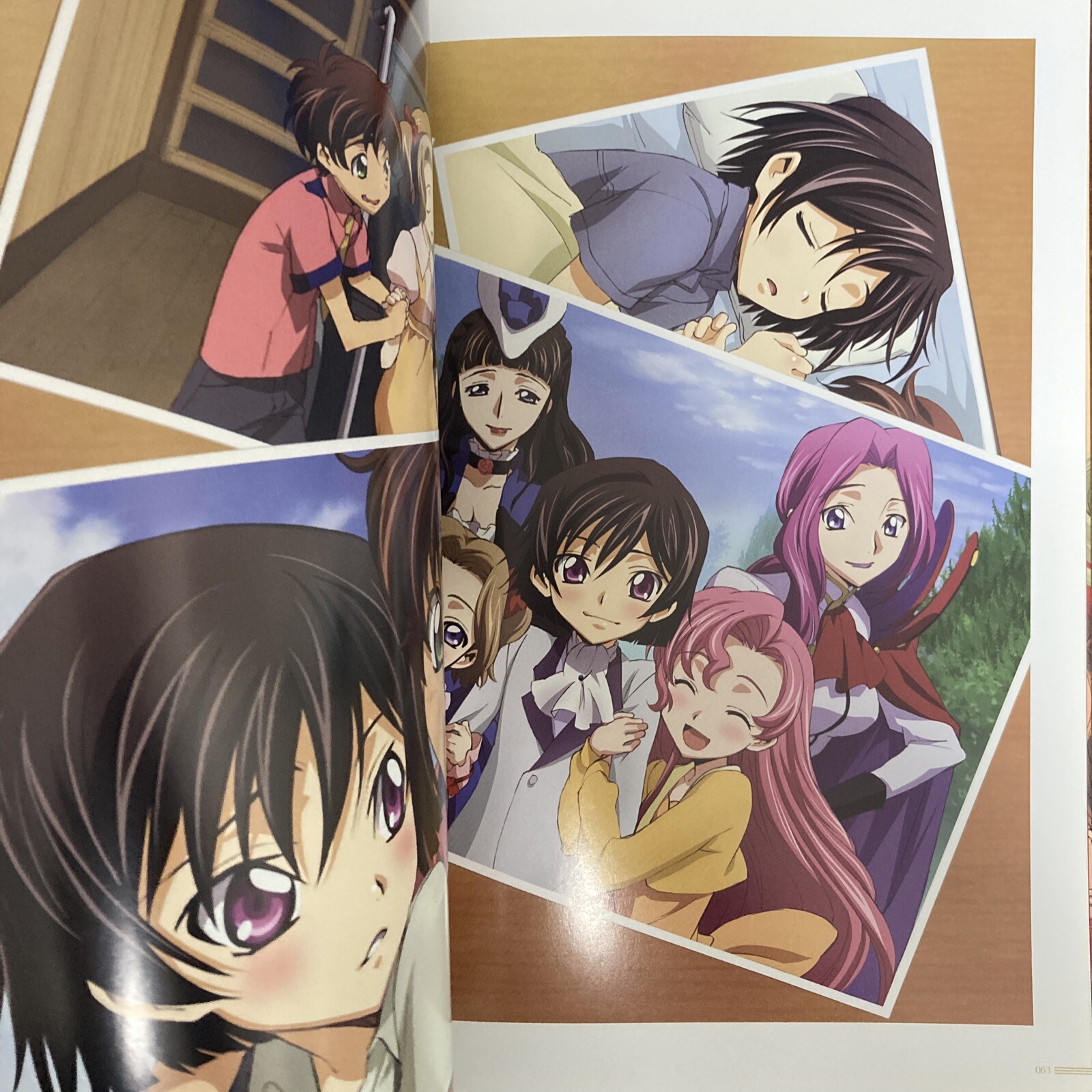Code Geass Lelouch of the Rebellion illustrations Rebels Art Book