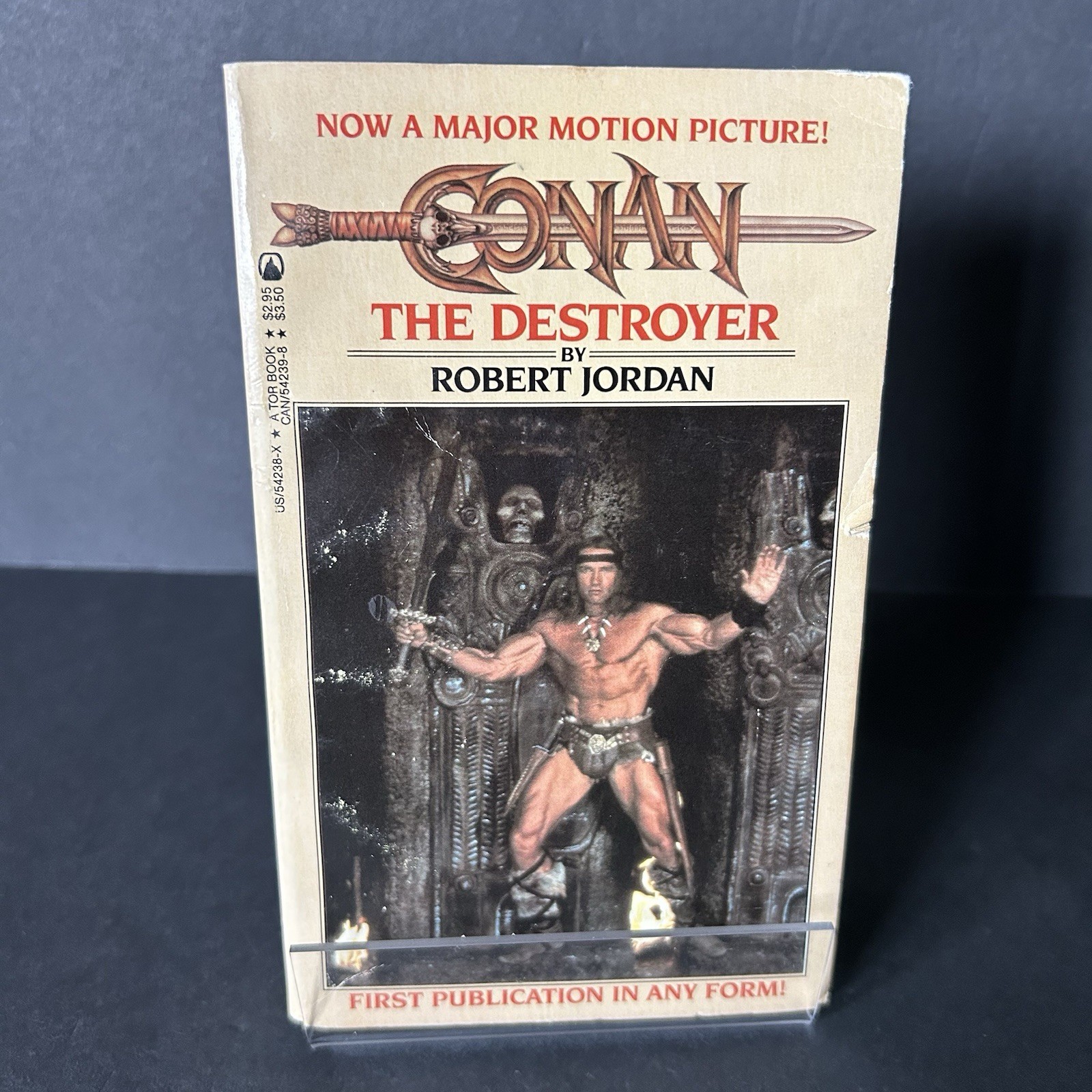 Conan the Destroyer by Robert Jordan 1984 TOR Books Fantasy Movie Tie-In PB