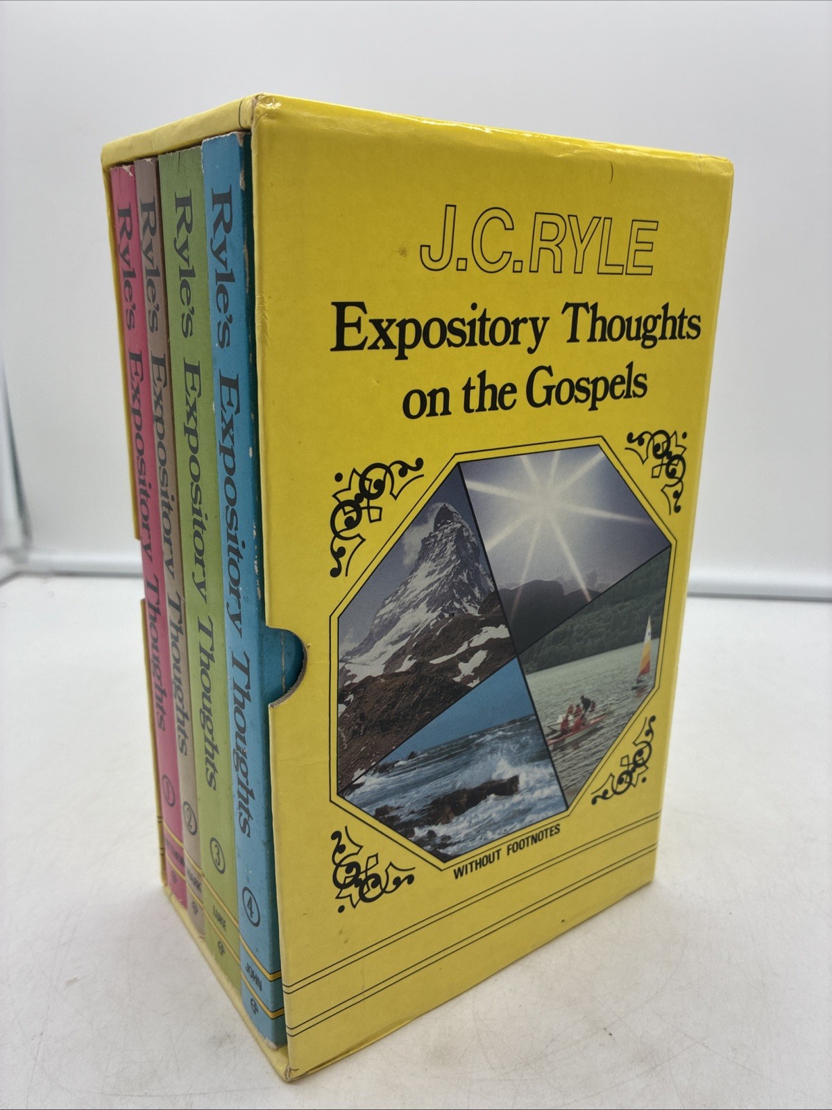 Expository Thoughts on the Gospels Four Volume Set J. C. Ryle Paperback 1985 Exc