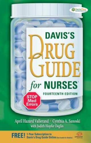 Davis’s Drug Guide for Nurses – Paperback – GOOD