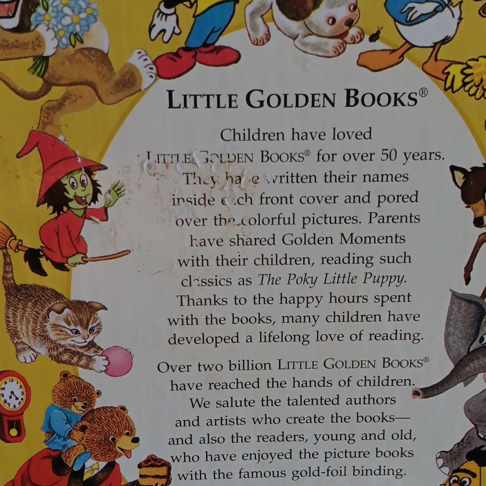 Golden Books Little Golden Books Lot 2 Hardcover Grover’s Alphabet/Jungle Book