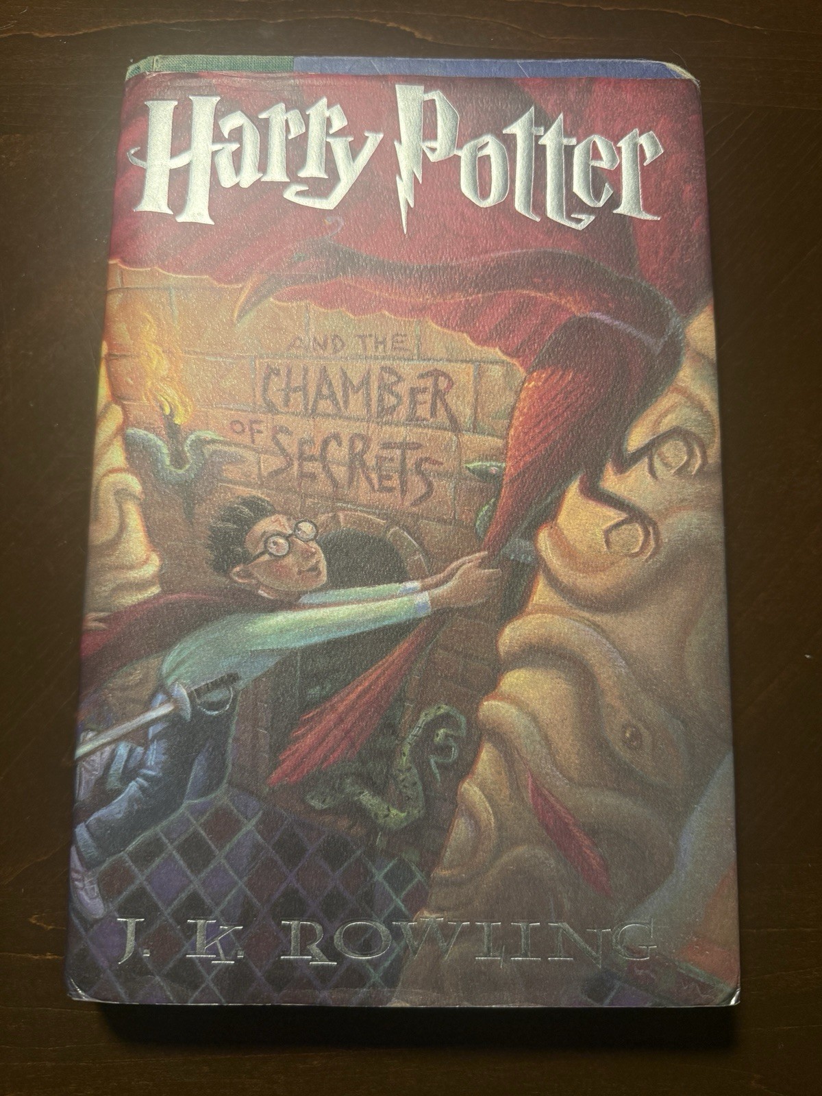 Harry Potter Ser.: Chamber of Secrets by J.K. Rowling, Hardcover, 1999, Illustr…