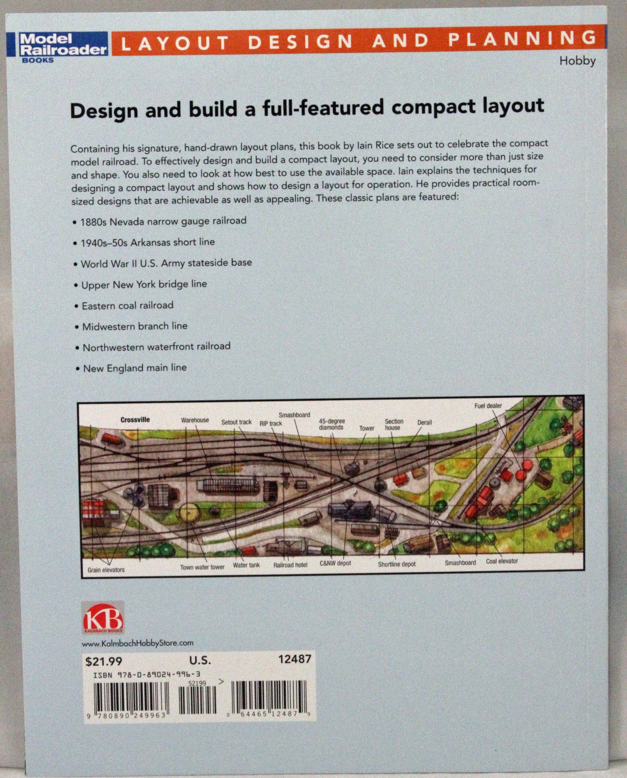 Model Railroader – Compact Layout Design – Lian Rice – Softcover