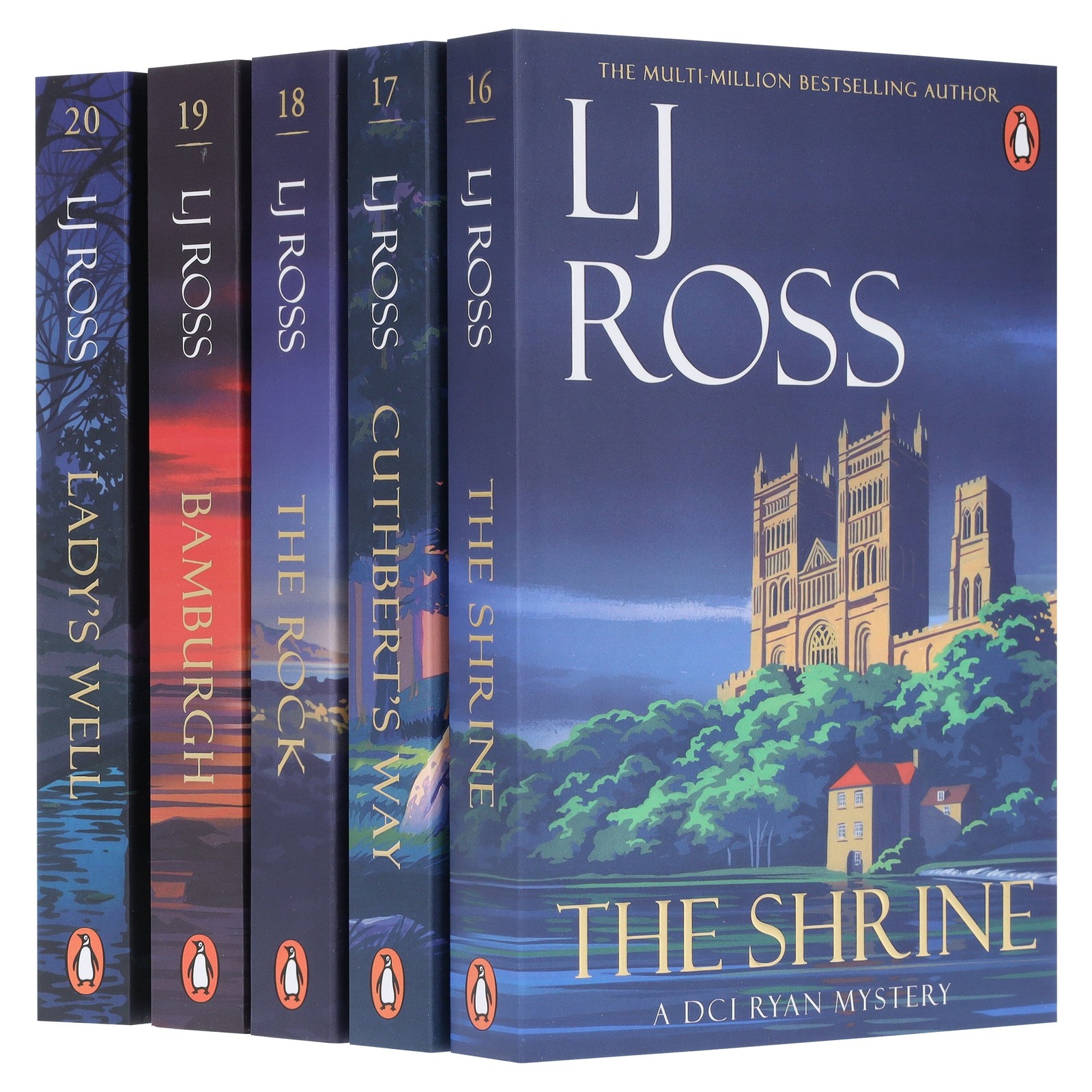 The DCI Ryan Mysteries (Book 16-20) by LJ Ross 5 Books Set – Fic – PB
