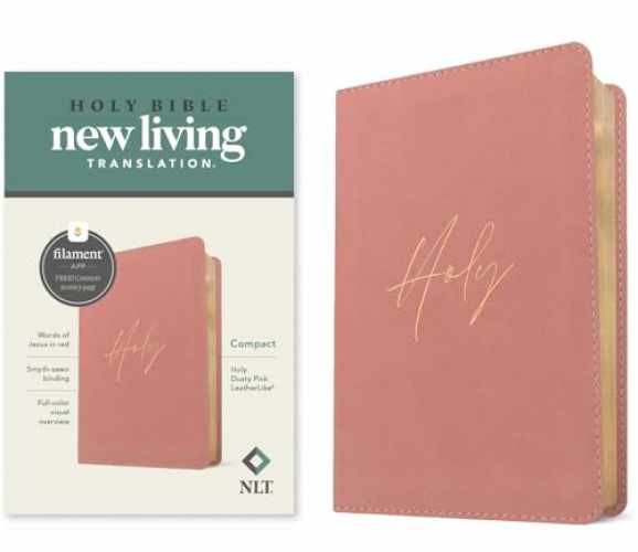 NLT Compact Bible, – Imitation Leather, by New Living Translation – Very Good