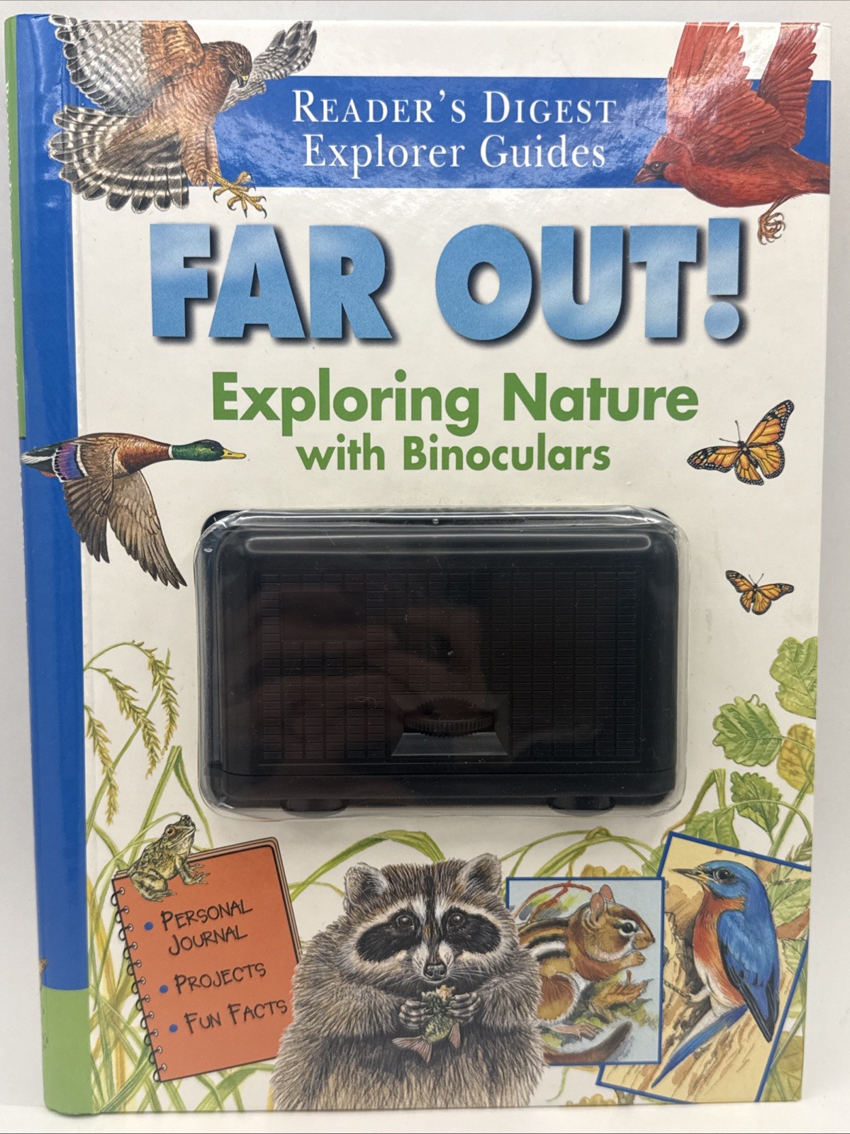 Far Out! Exploring Nature with Binoculars Hardcover Ages 9-12 New Vintage