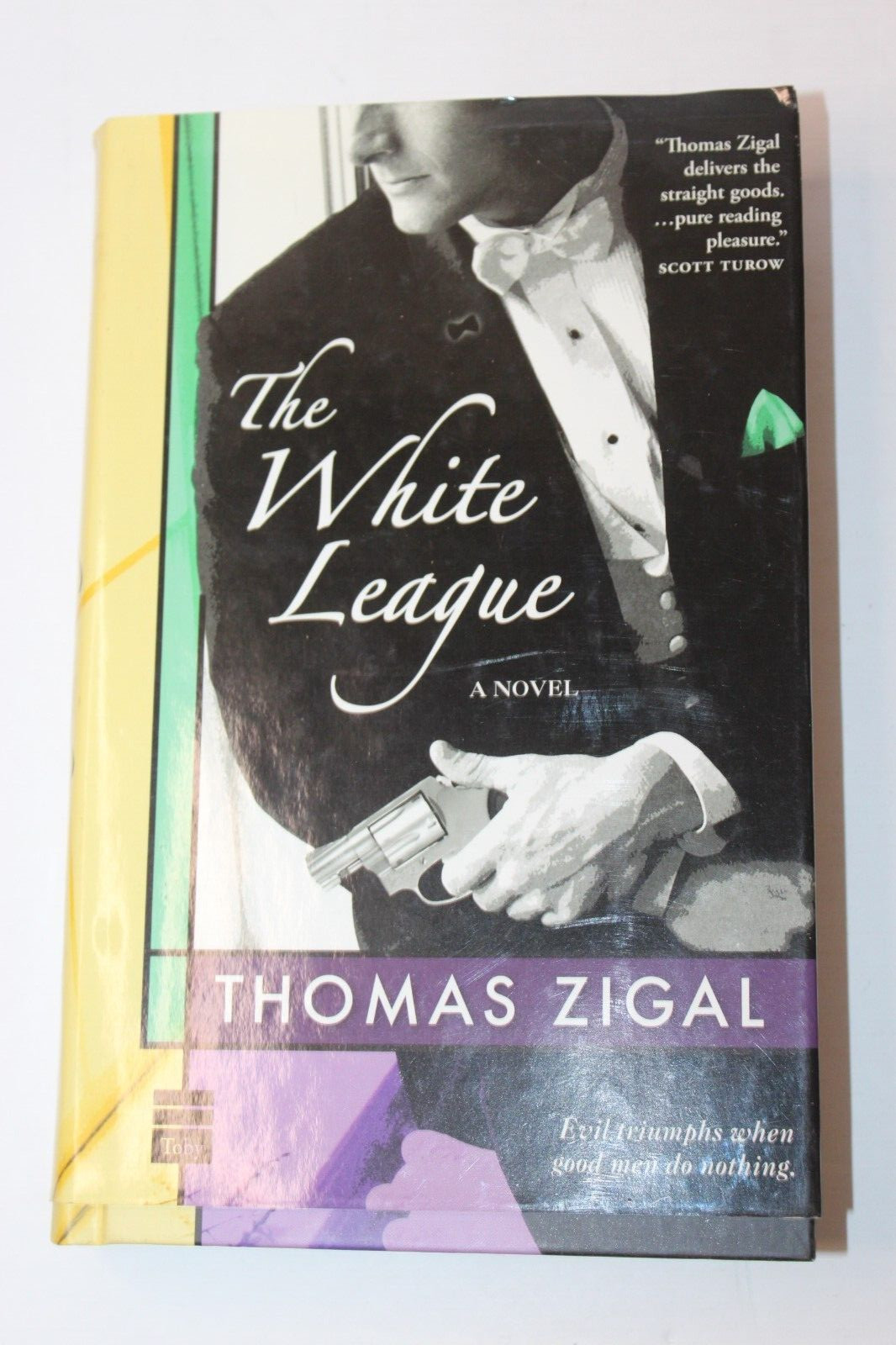 The White League – Hardcover By Zigal, ThomasAutographed/Signed by Author HCDJ
