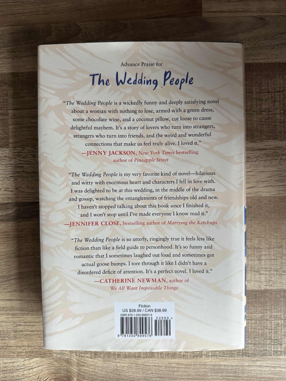 The Wedding People By Alison Espach Hardcover