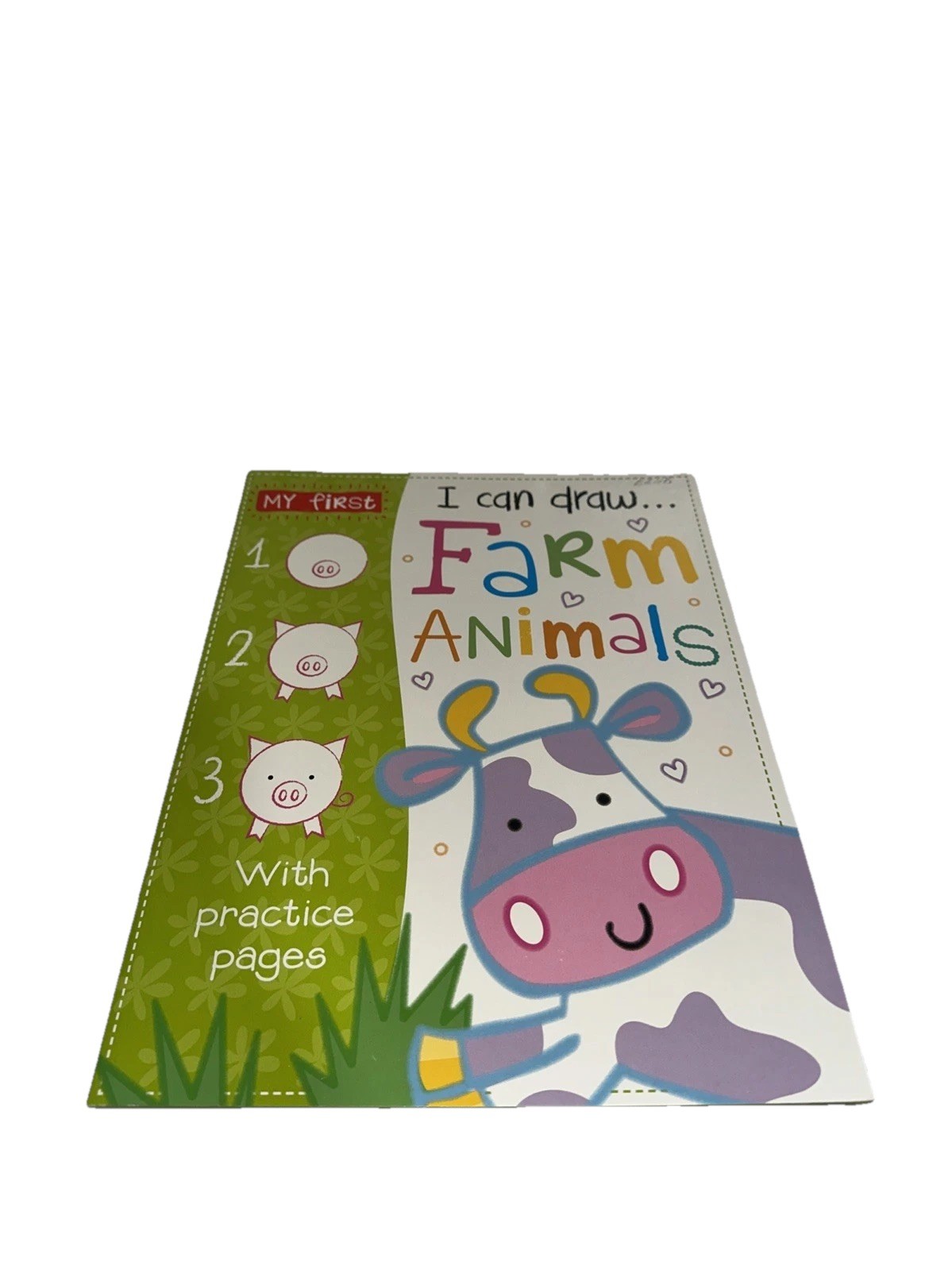 Lot of 4 My First I Can Draw Bugs, Cute & Cuddly, Farm Animals & Safari Animals