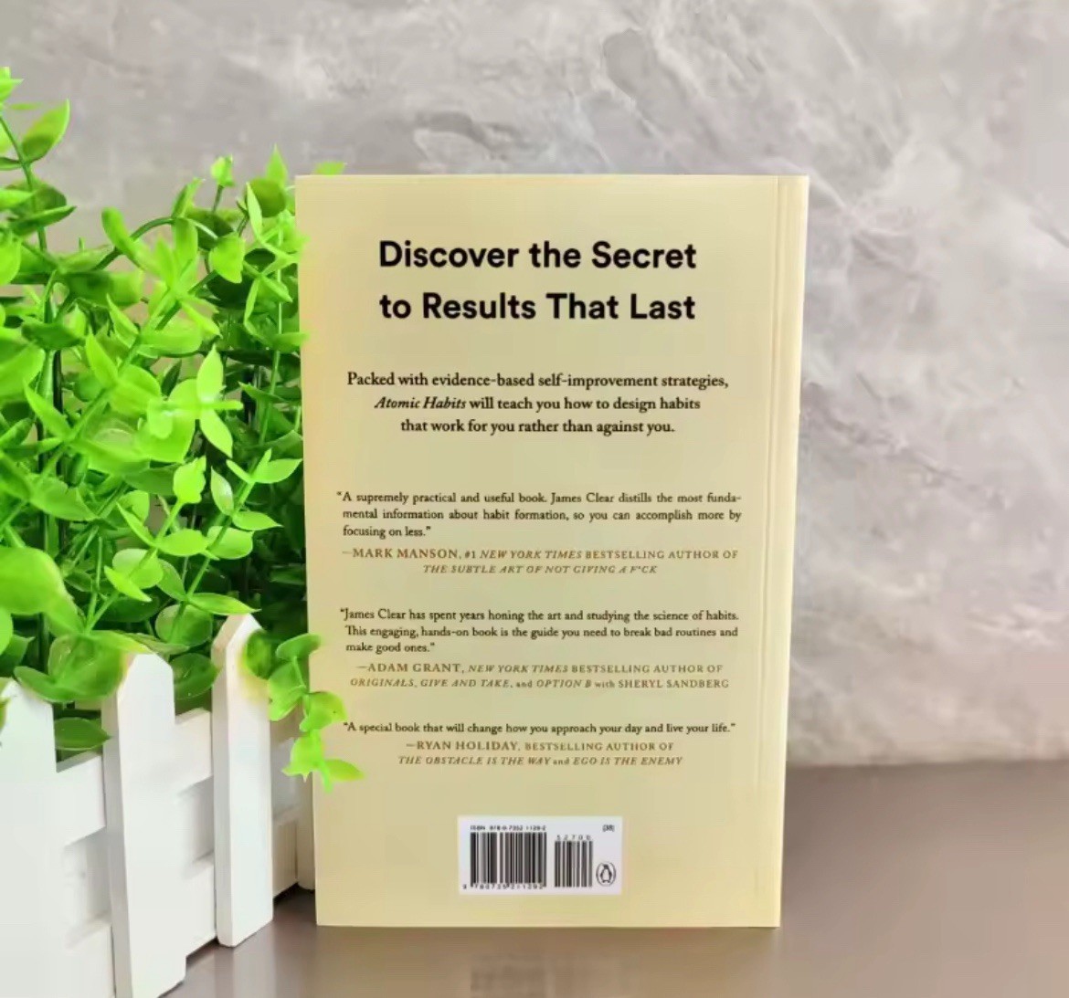 Atomic Habits by James Clear Paperback Self-Help Book Personal Growth Habits